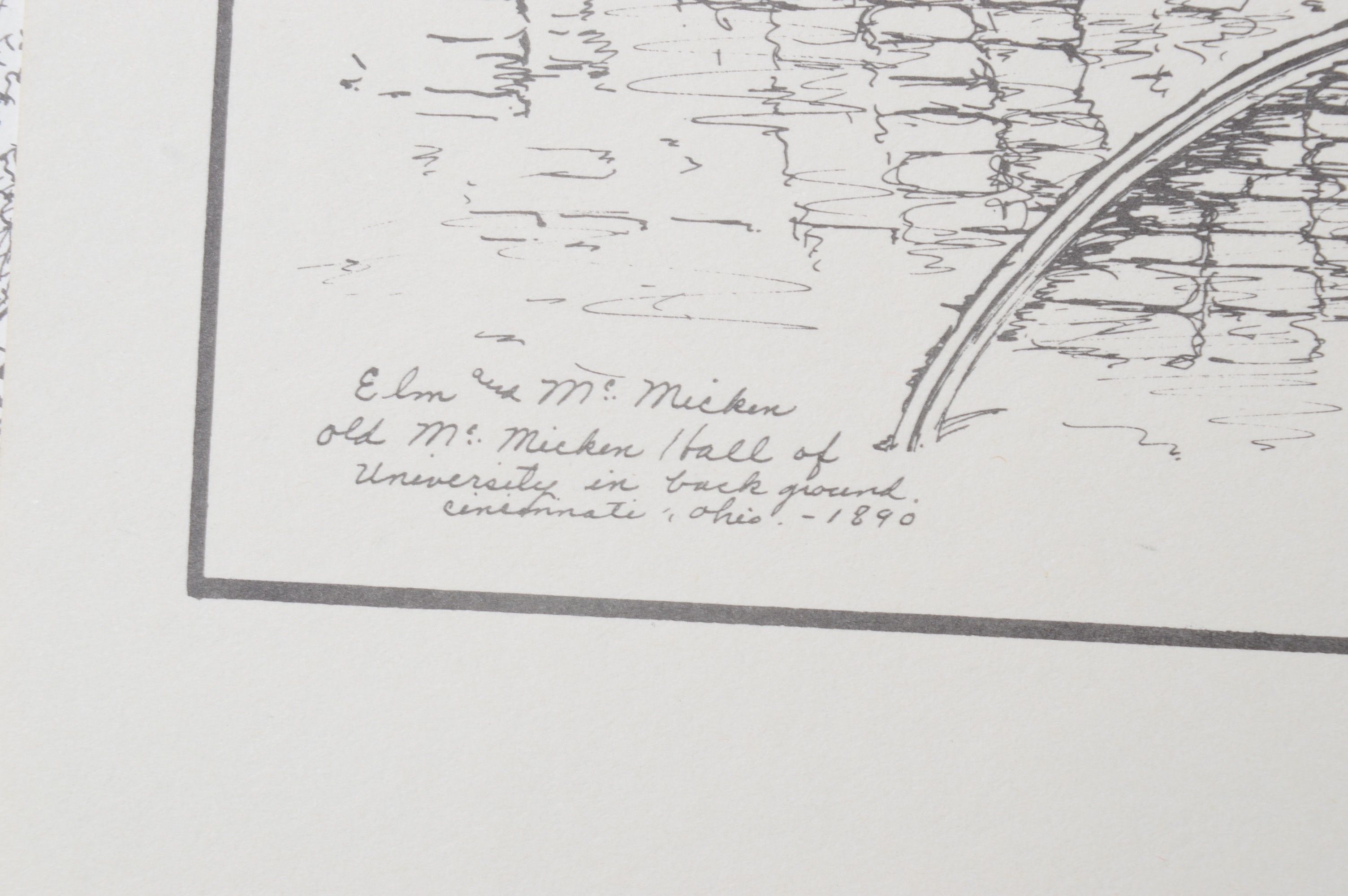 June Isaac Limited Edition Offset Lithographs of Cincinnati, OH