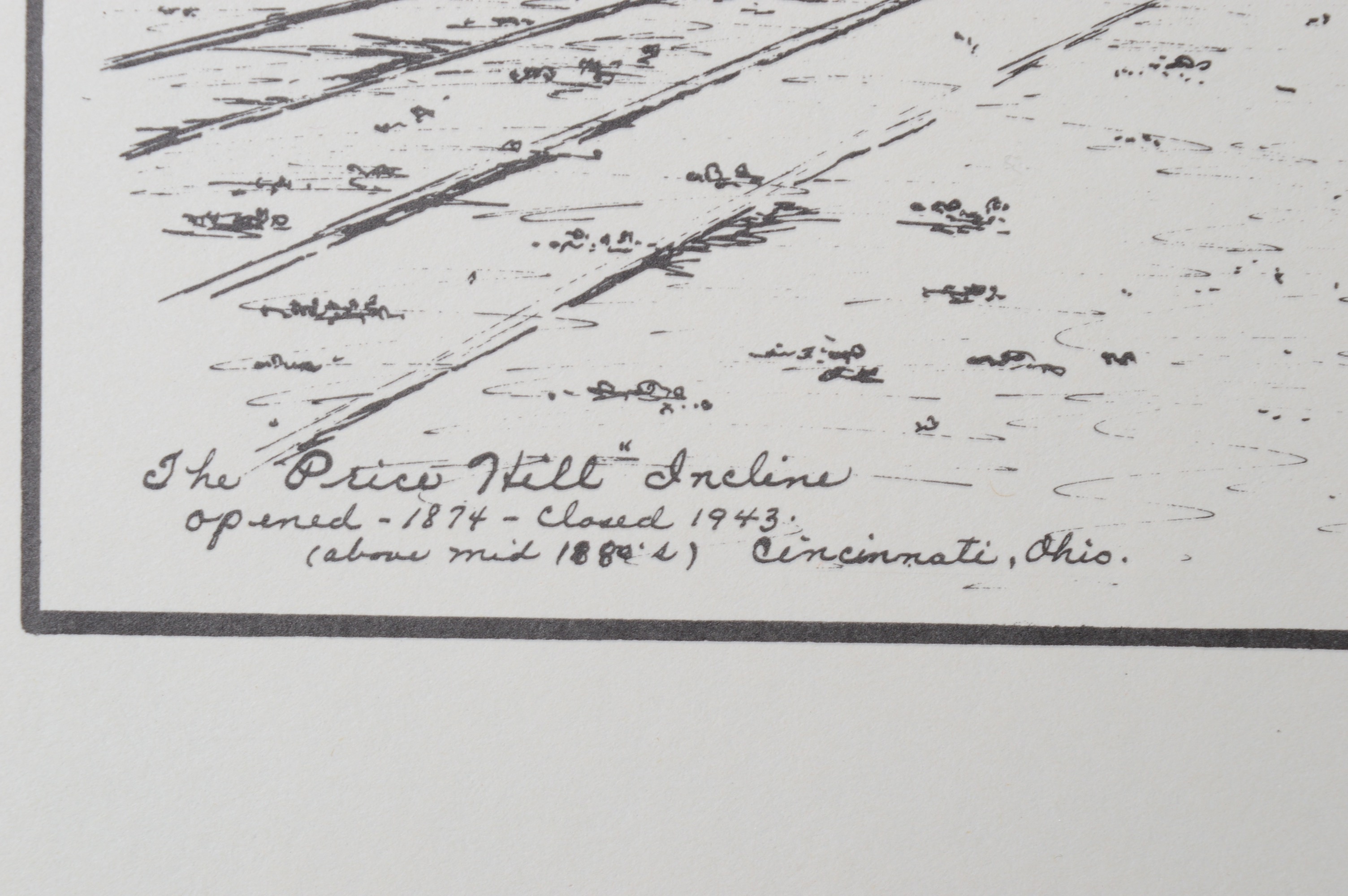 June Isaac Limited Edition Offset Lithographs of Cincinnati, OH