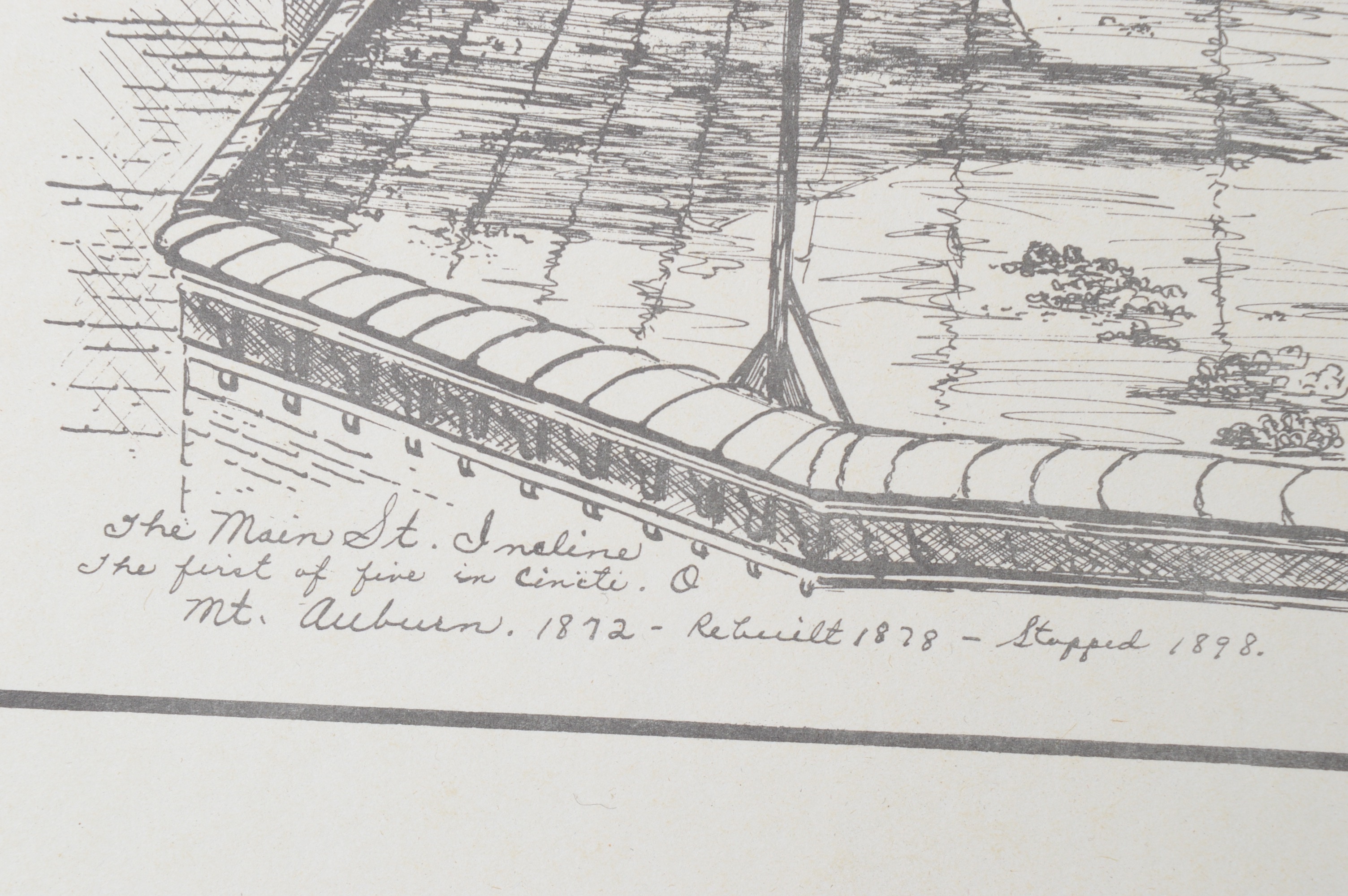 June Isaac Limited Edition Offset Lithographs of Cincinnati, OH