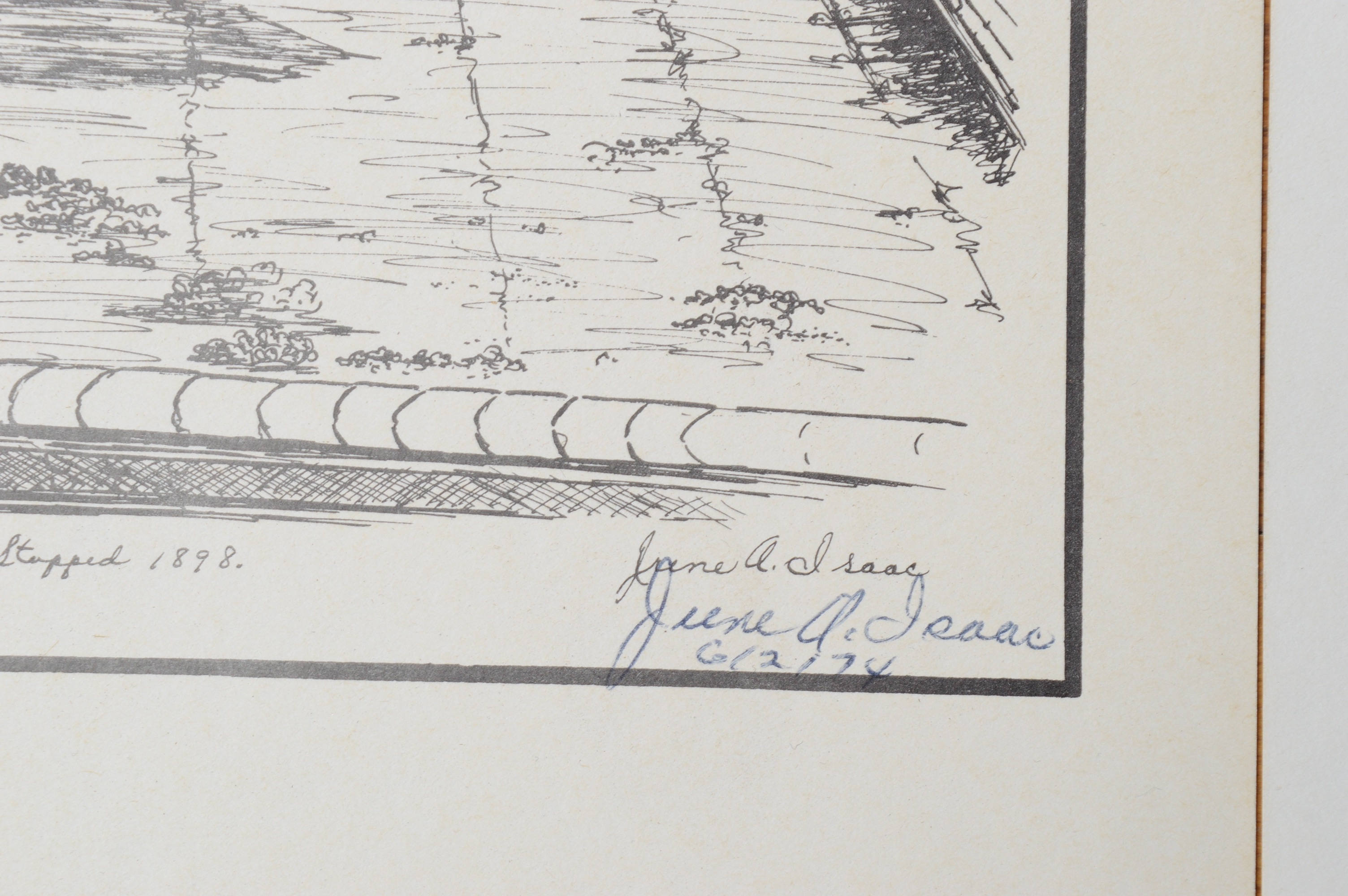 June Isaac Limited Edition Offset Lithographs of Cincinnati, OH