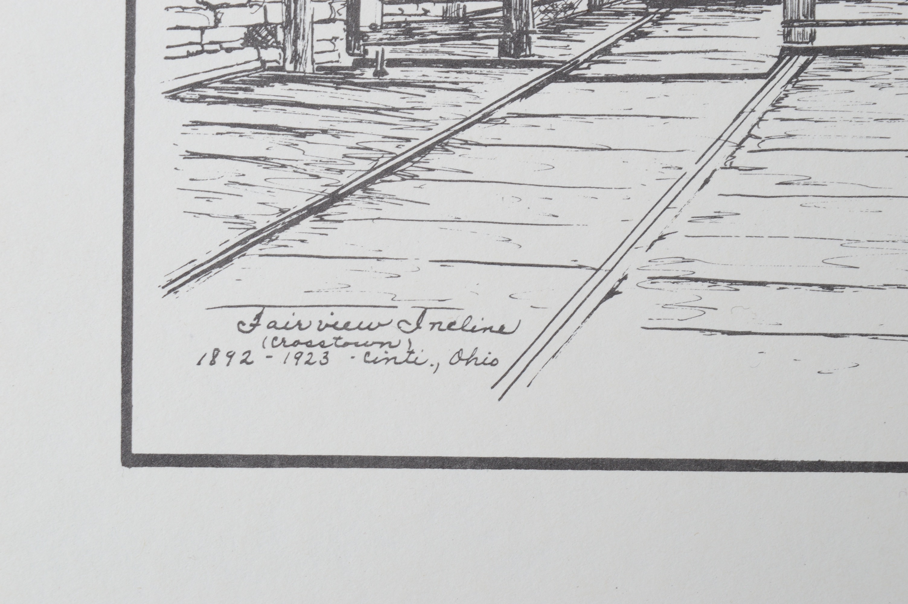 June Isaac Limited Edition Offset Lithographs of Cincinnati, OH