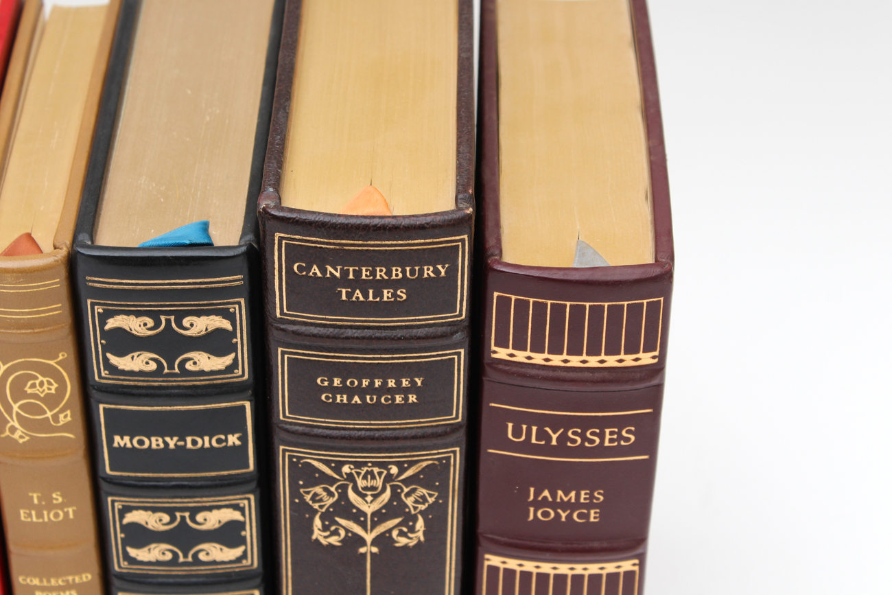 Franklin Library Novels "The 100 Greatest Books of All Time"