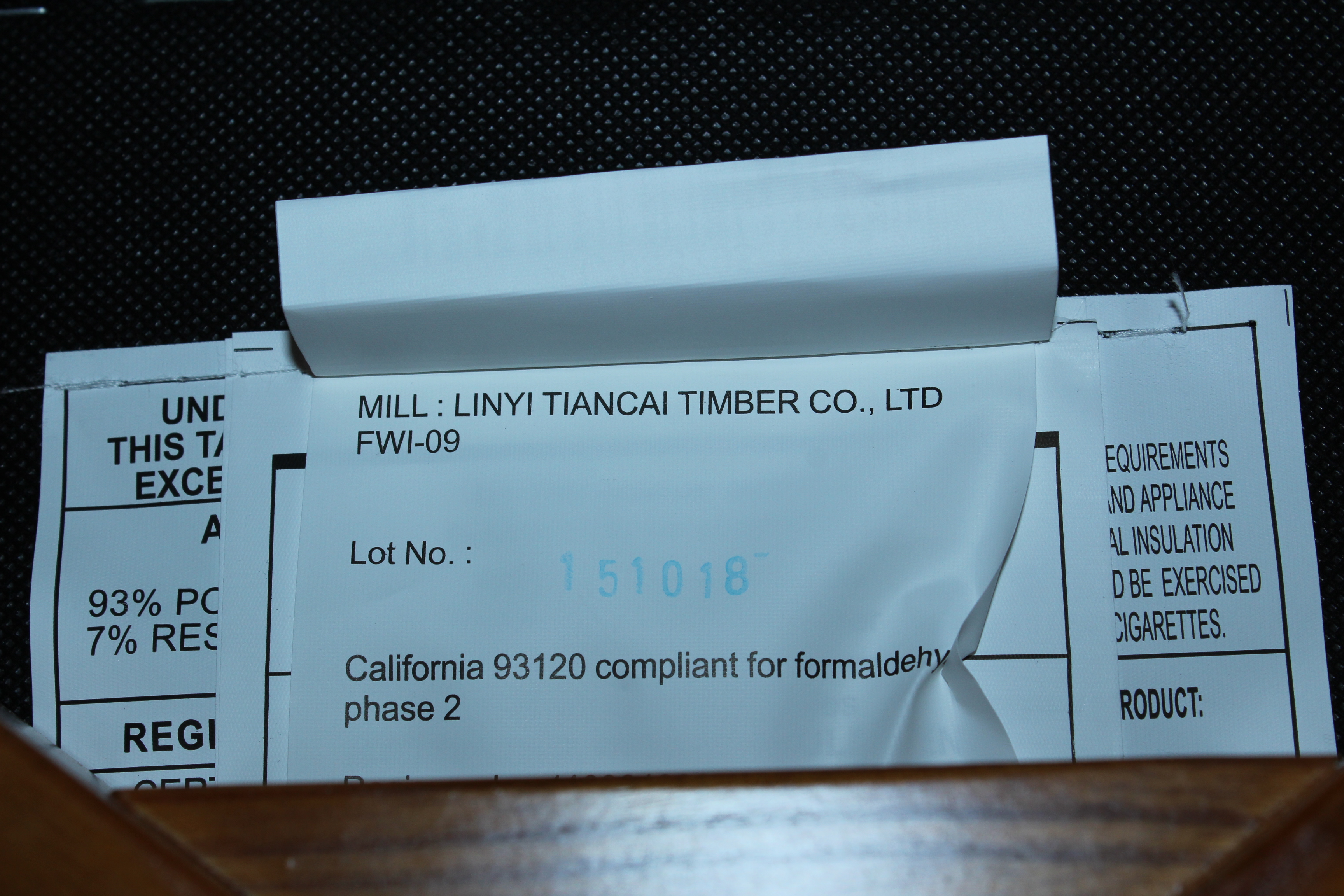 Linyi Tiancai Timber Co.,Ltd. Armchair and Ottoman, Contemporary