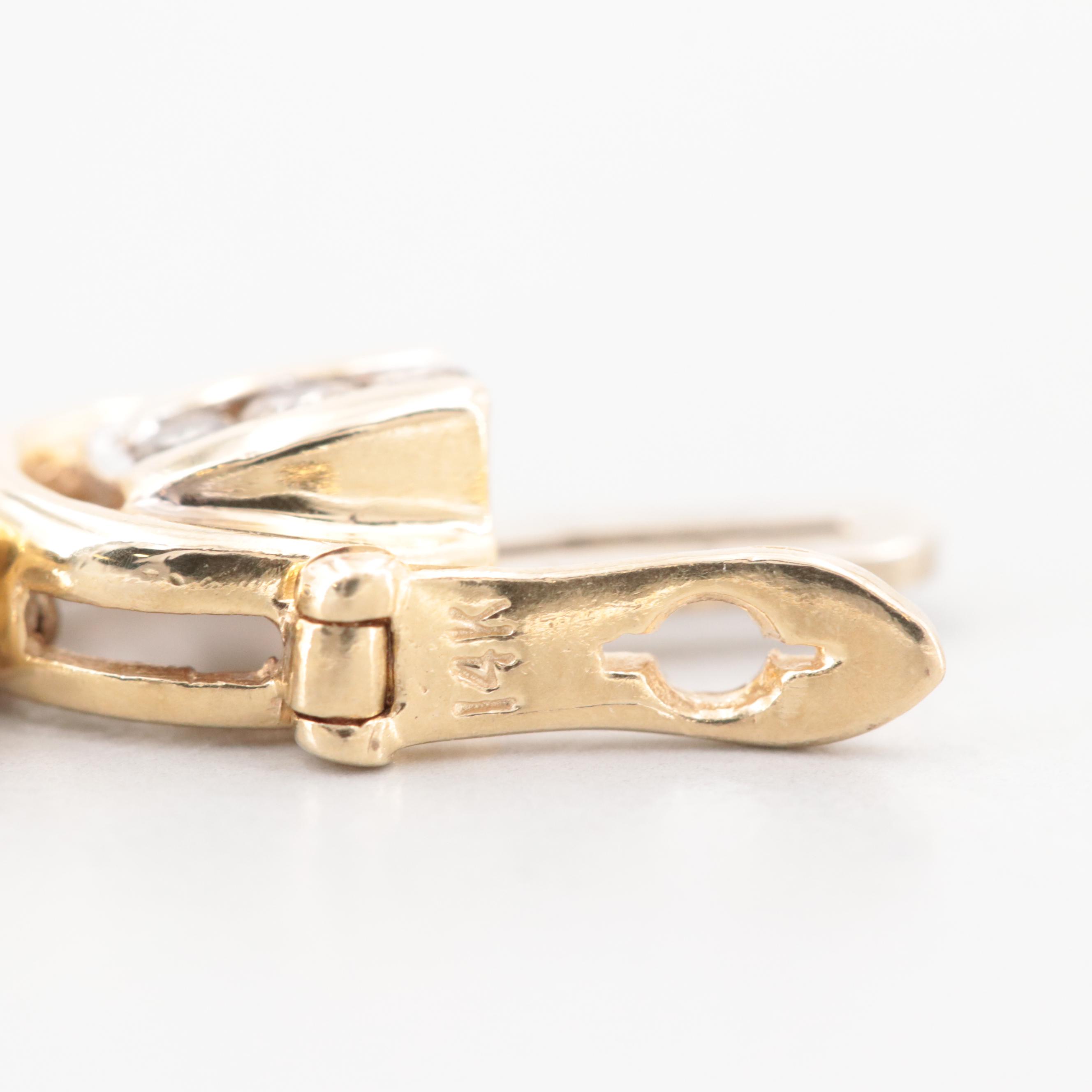 14K Yellow Gold 1.65 CTW Diamond Infinity Link Bracelet