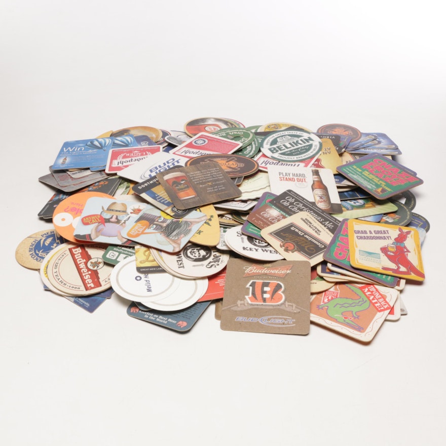 Collection of Brewery and Beer Coasters