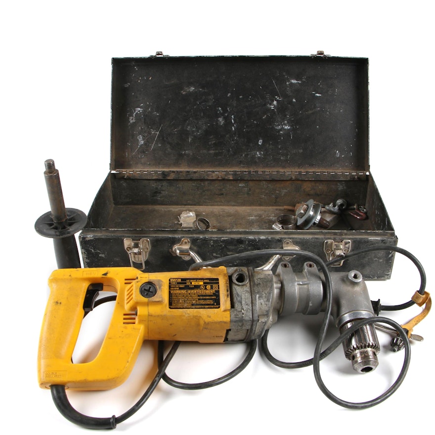 DeWalt 1/2" Right Angle Drill with Case