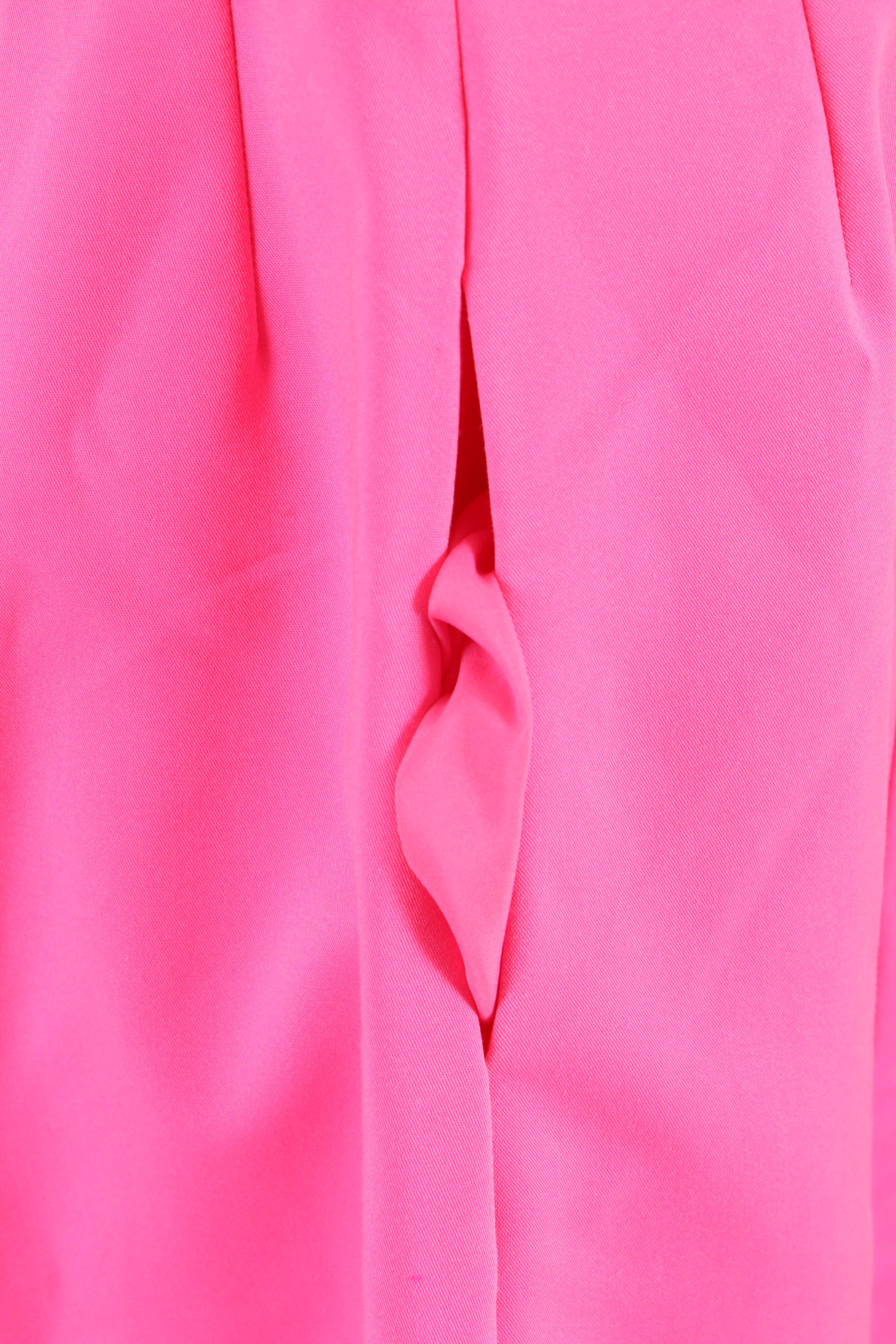 Kate Spade Pink Carol Dress and Hot Pink Harmony Metro Perforated Tote Bag