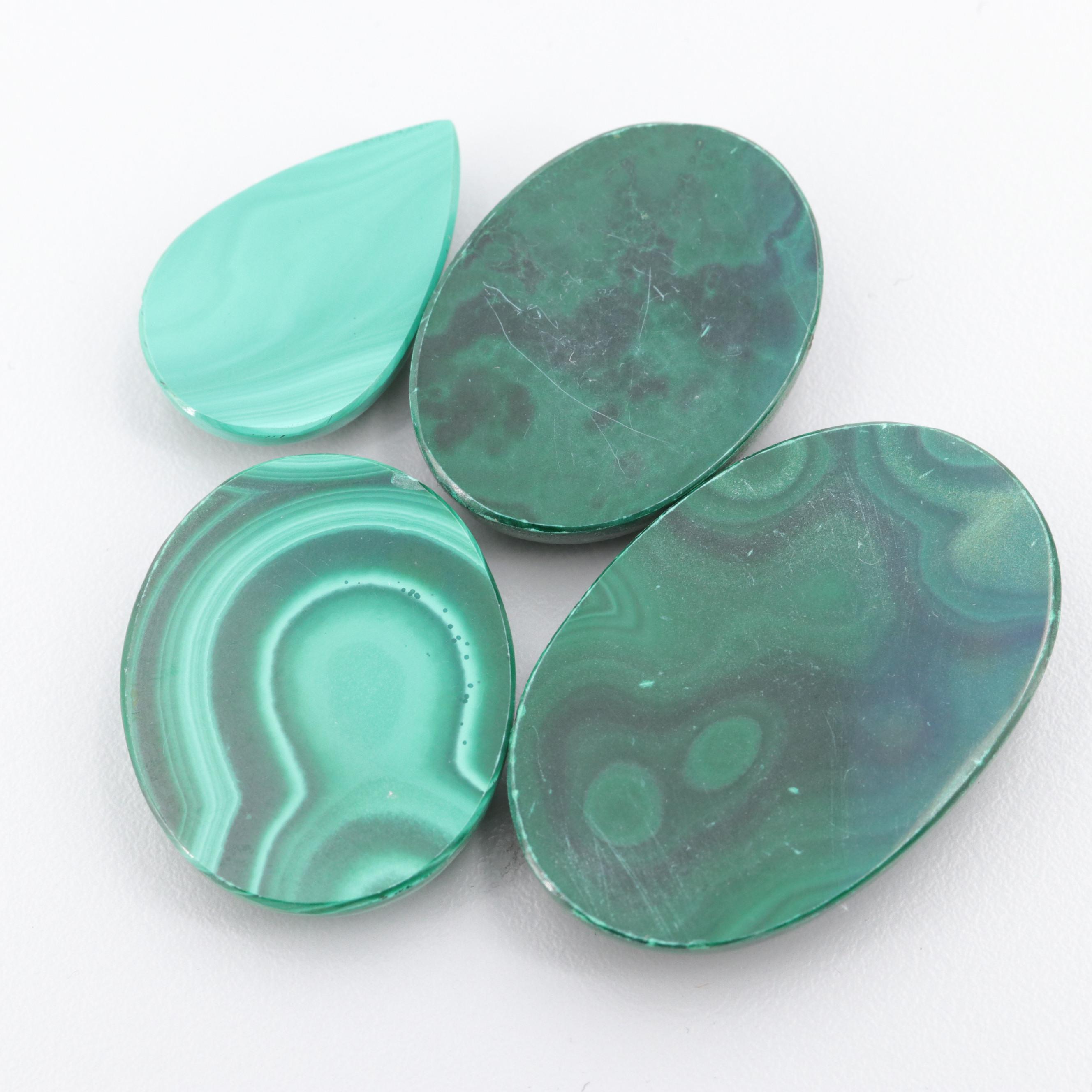 Loose Malachite Cabochons
