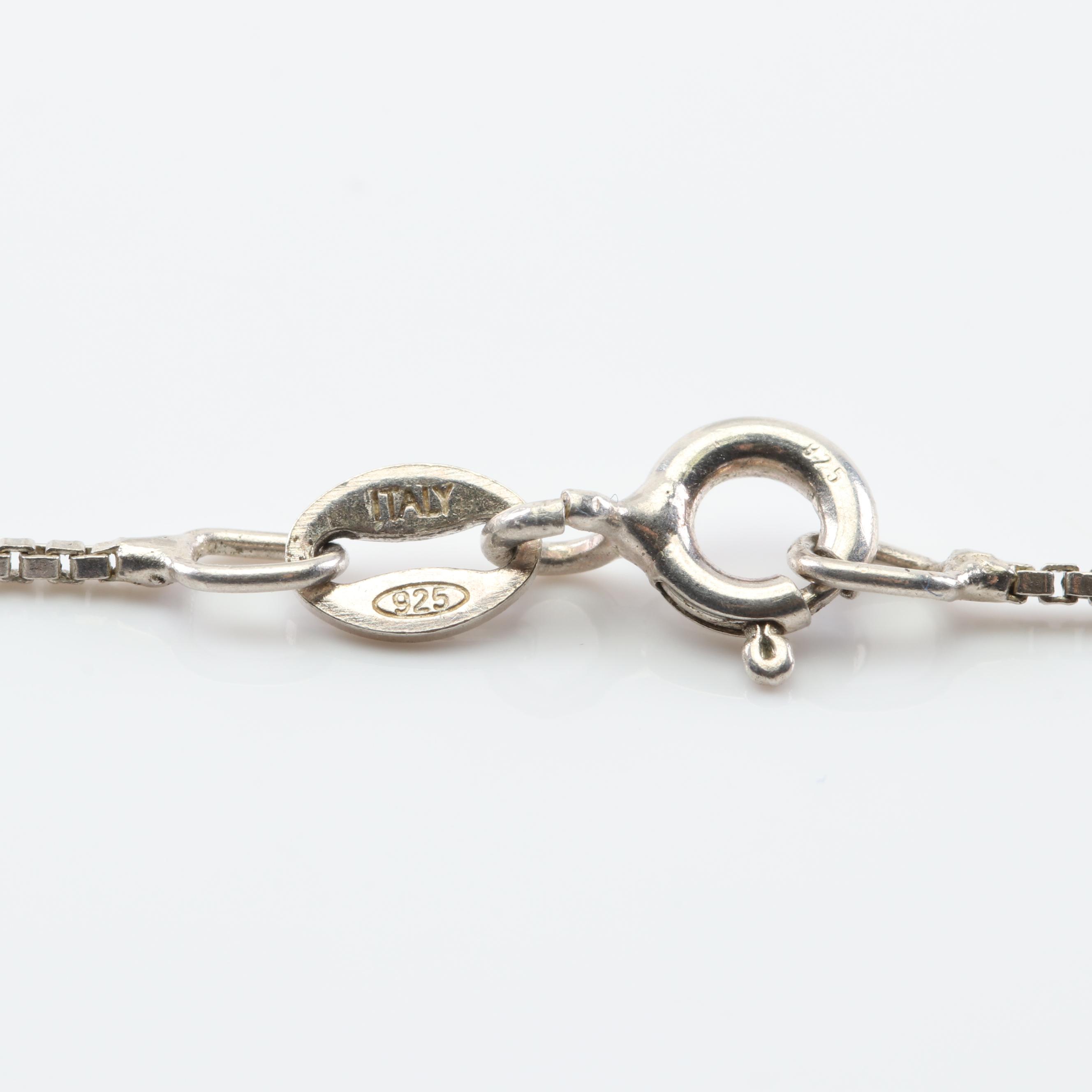 Sterling Silver Peridot and Multi-Gemstone Flower Necklace