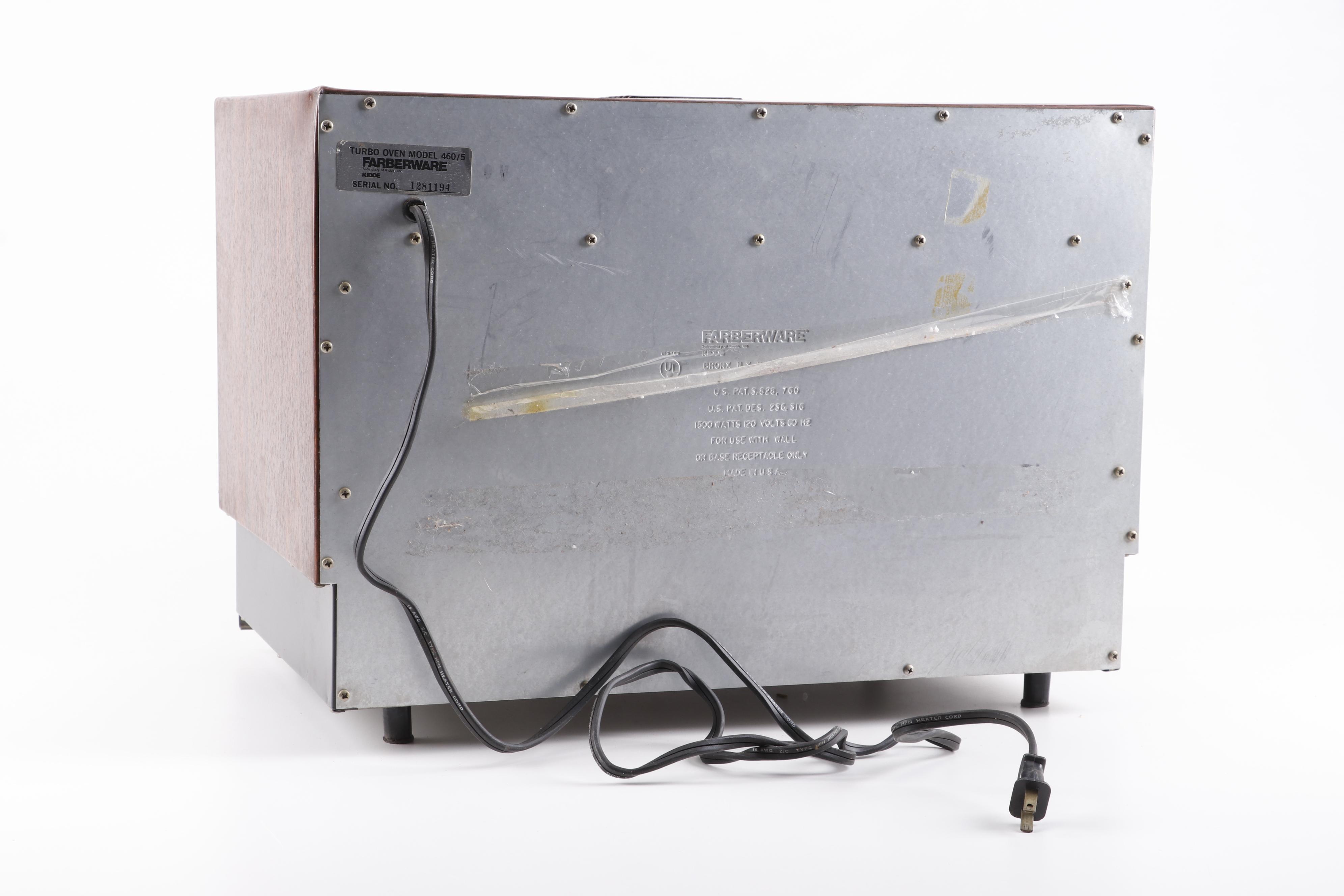 Farberware Convection Turbo-Oven No. 460/5