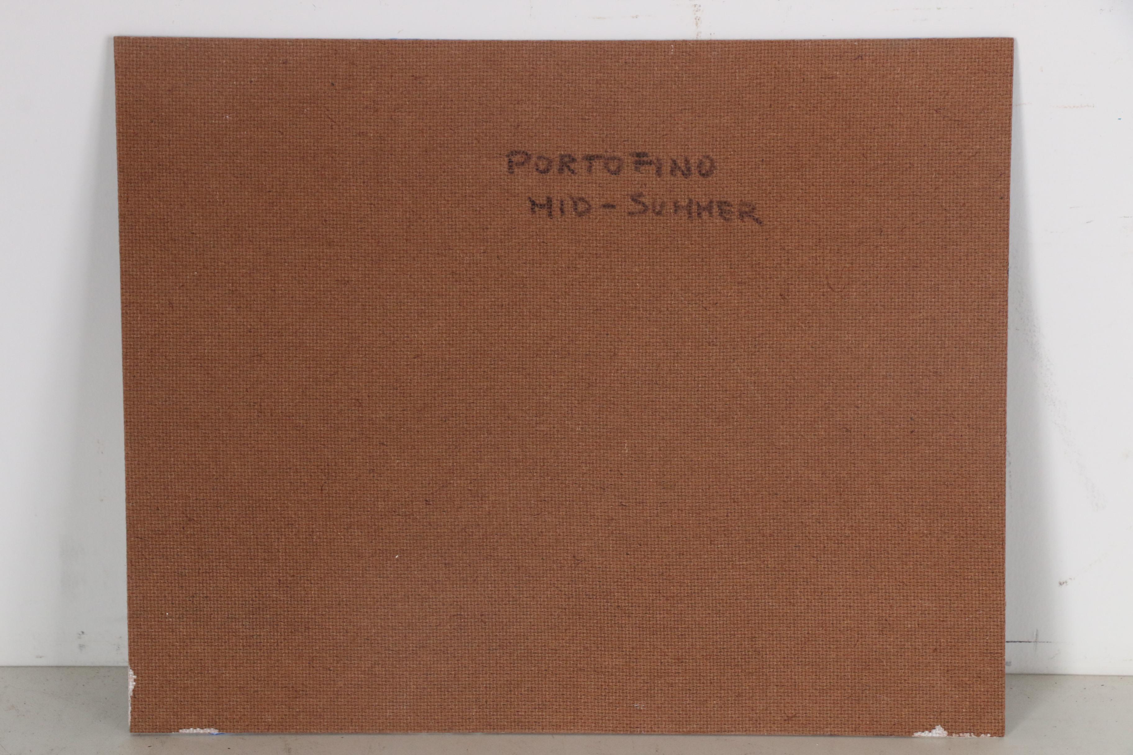 Nino Pippa Oil Painting "Portofino - Mid-Summer"