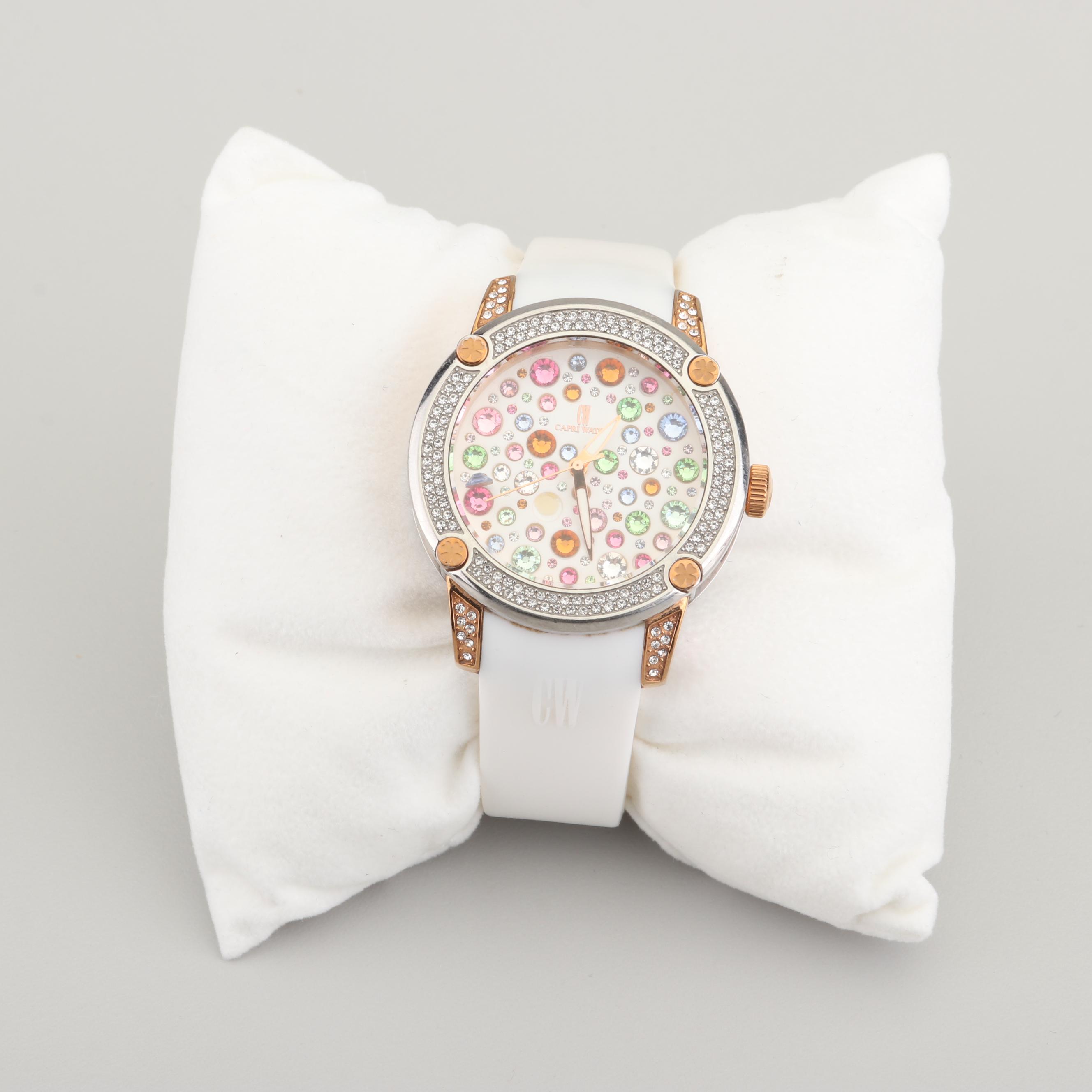 Capri by Silvio Staiano Swarovski Crystal Watch