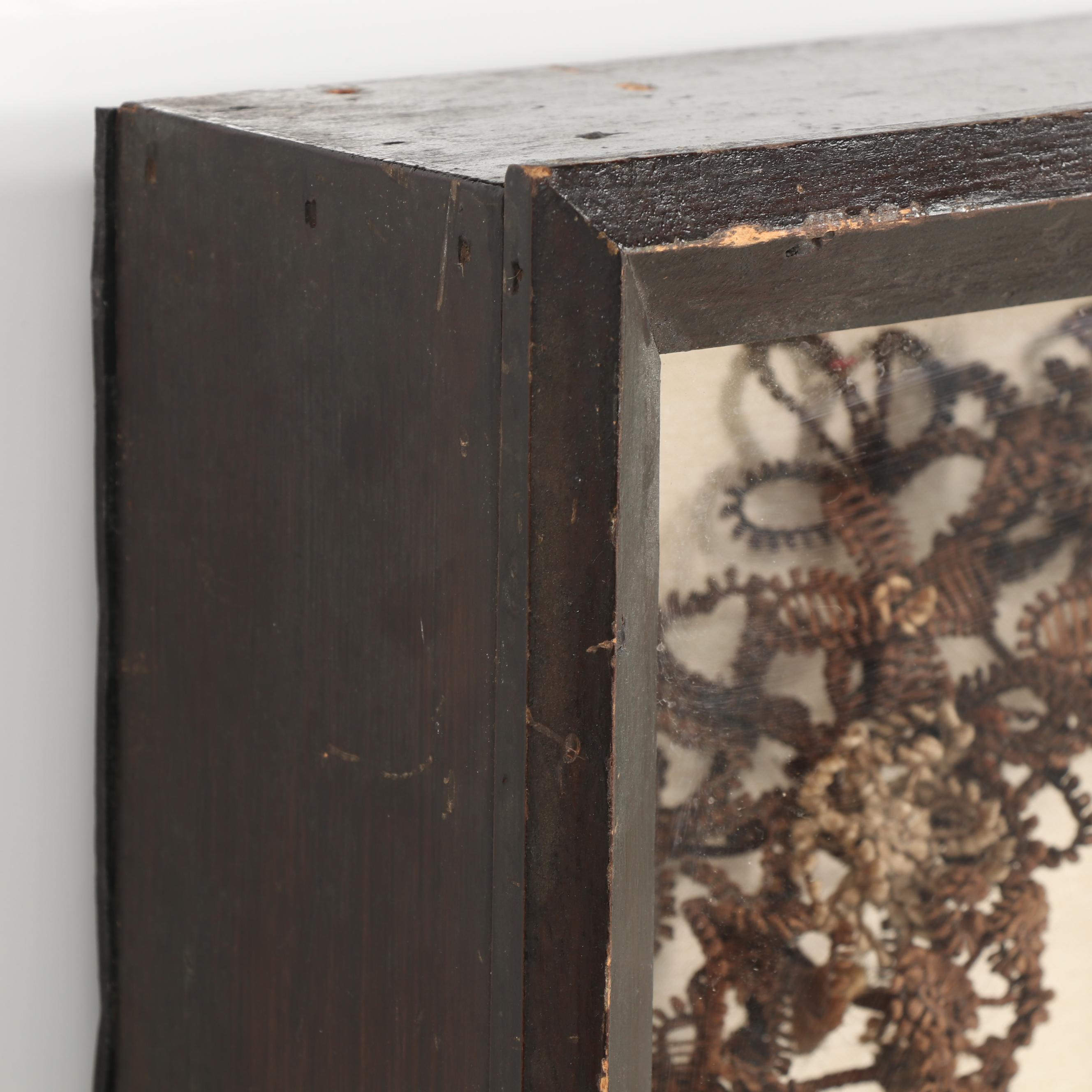 Victorian Mourning Hair Wreath