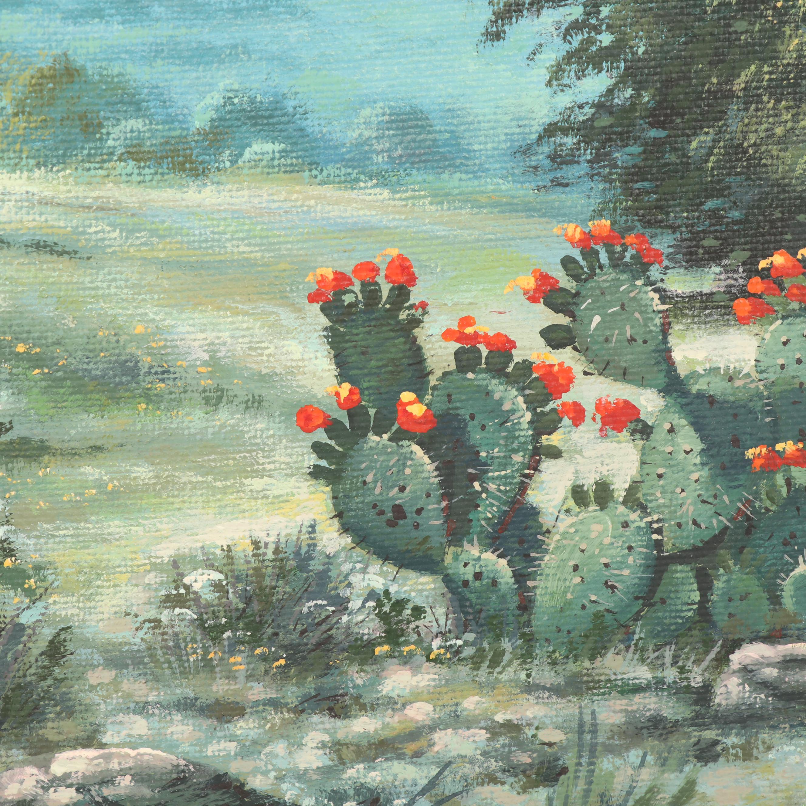 Arnold Vail Southwestern Landscape Oil Painting