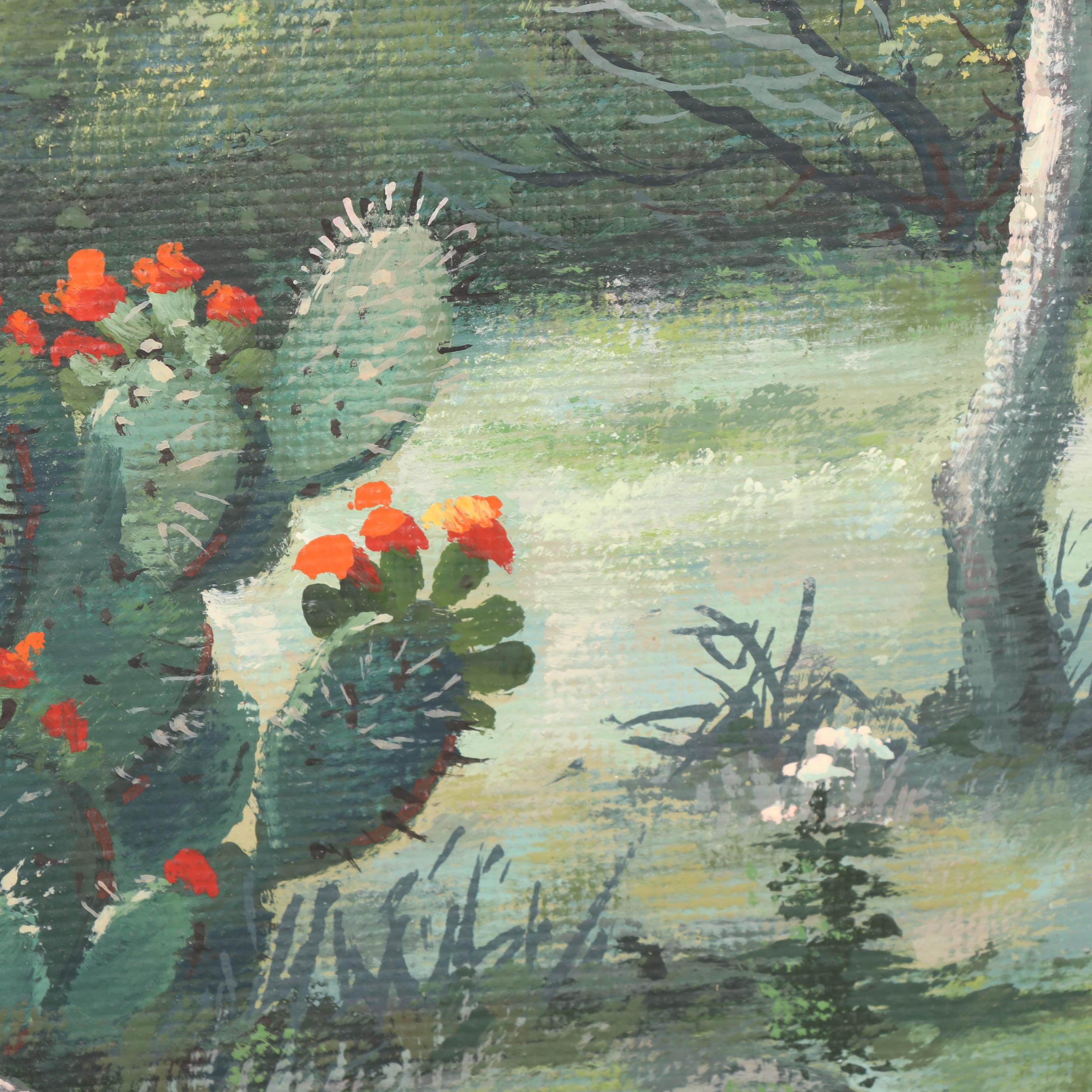 Arnold Vail Southwestern Landscape Oil Painting