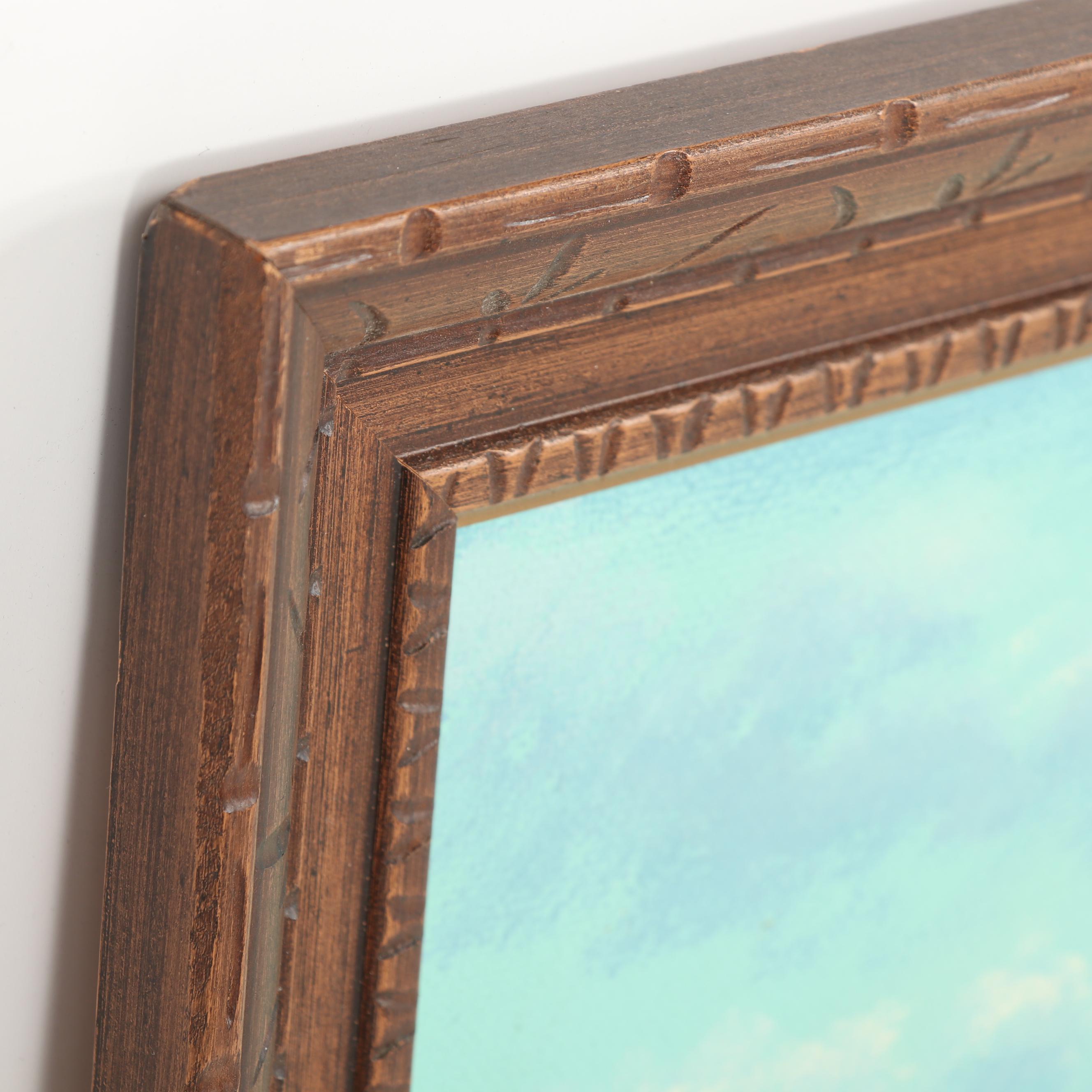 Arnold Vail Southwestern Landscape Oil Painting