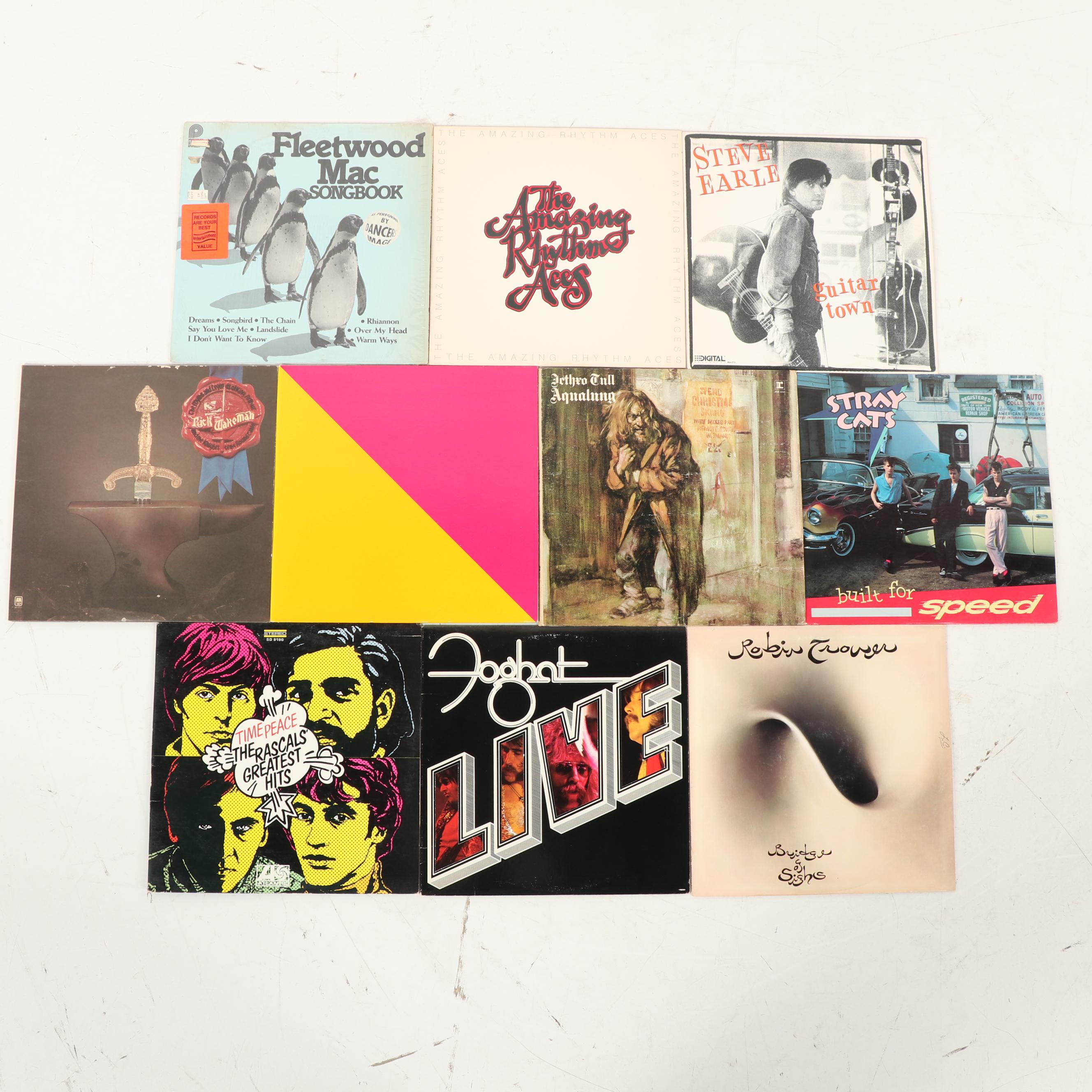 Classic Rock Records Including Fleetwood Mac "Rumours"