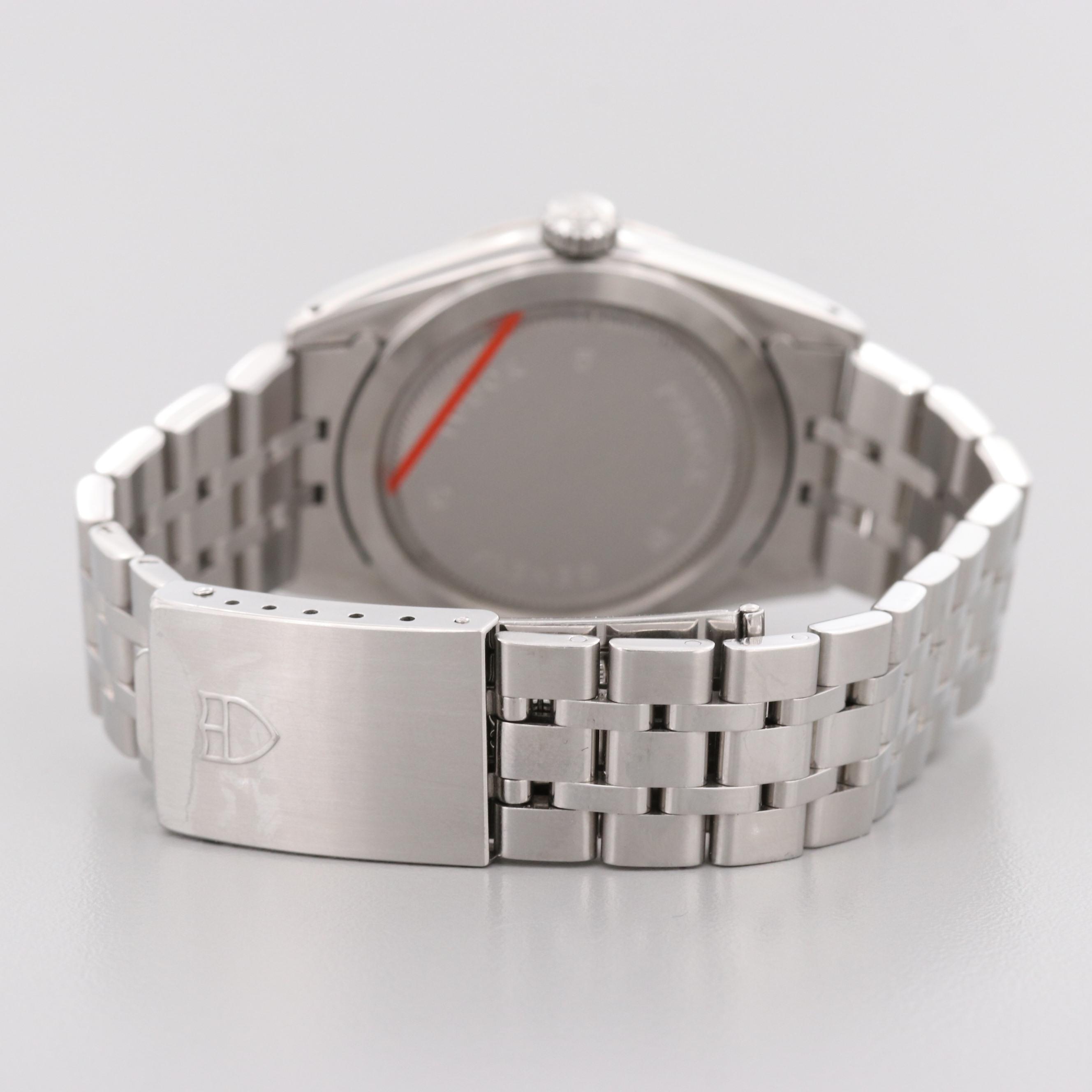 Tudor Prince Date+Day Model 76214 18K White Gold and Stainless Steel Watch