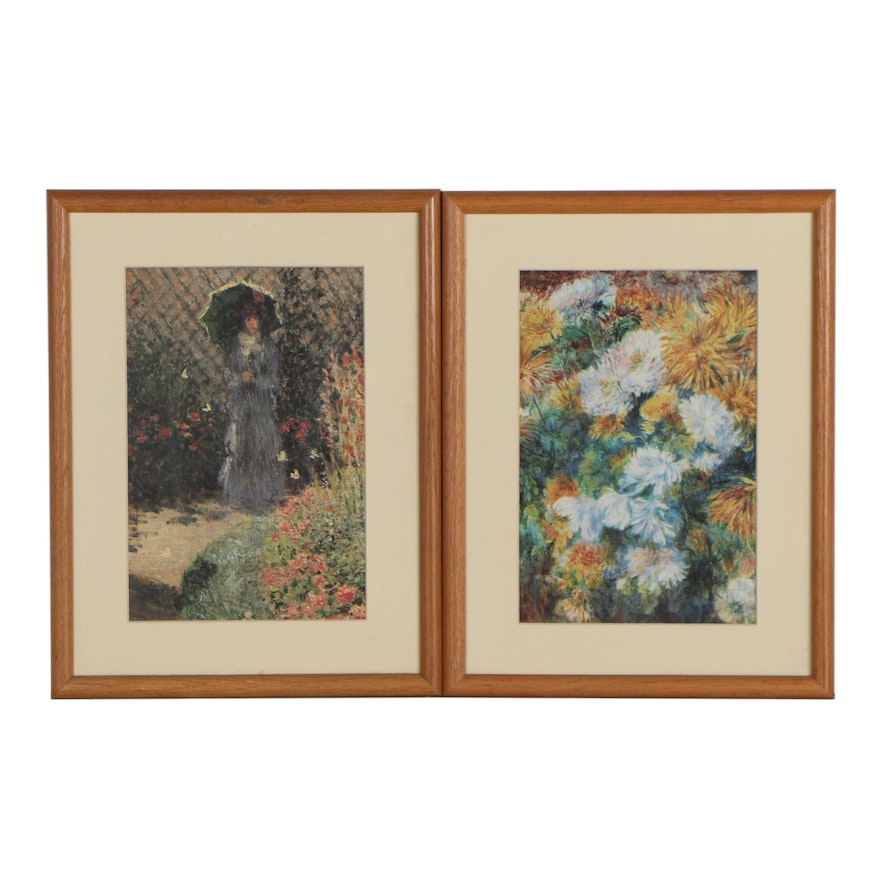Offset Lithographs after Monet and Renoir
