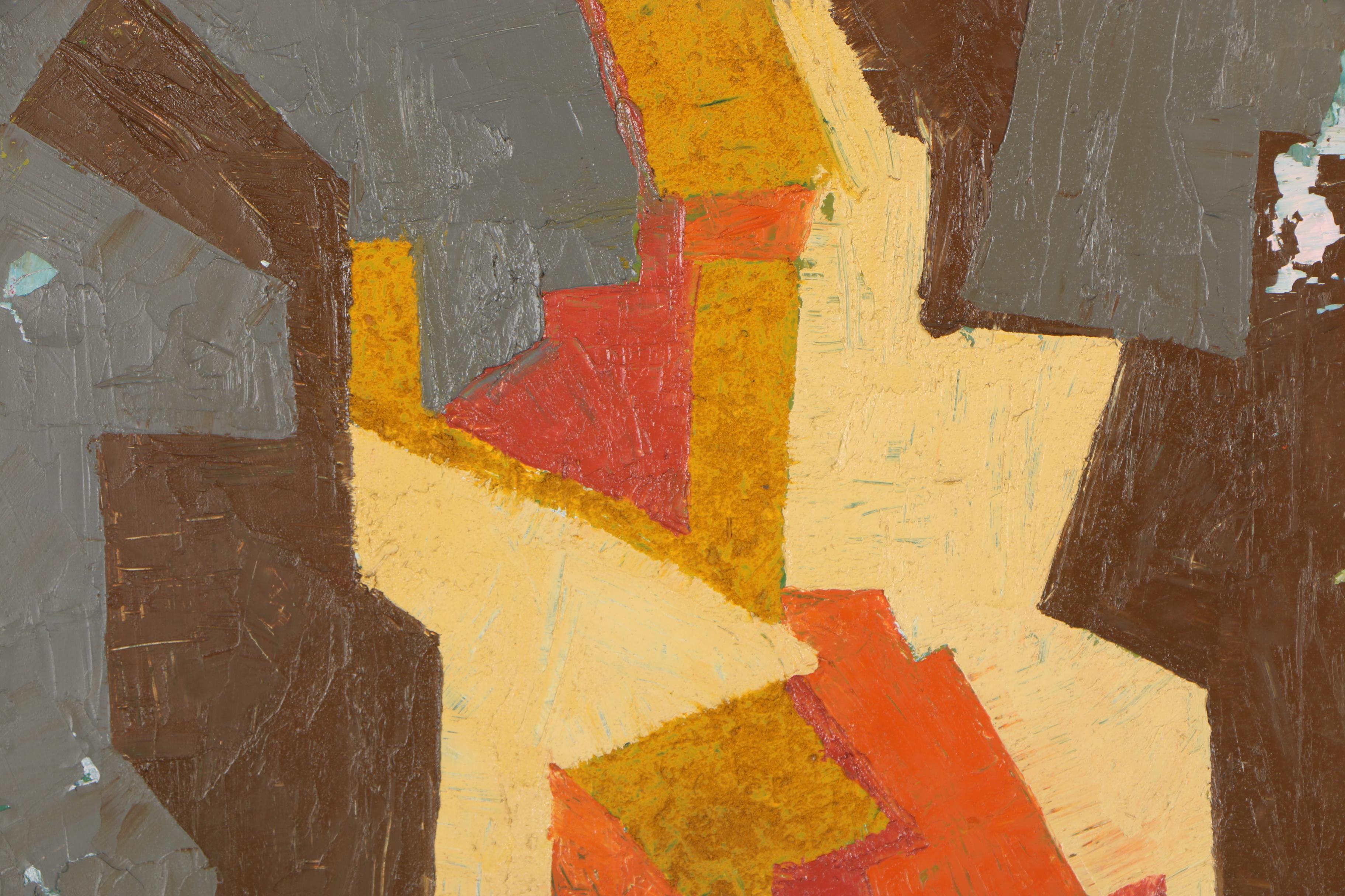 Oscar Murillo Abstract Oil Painting