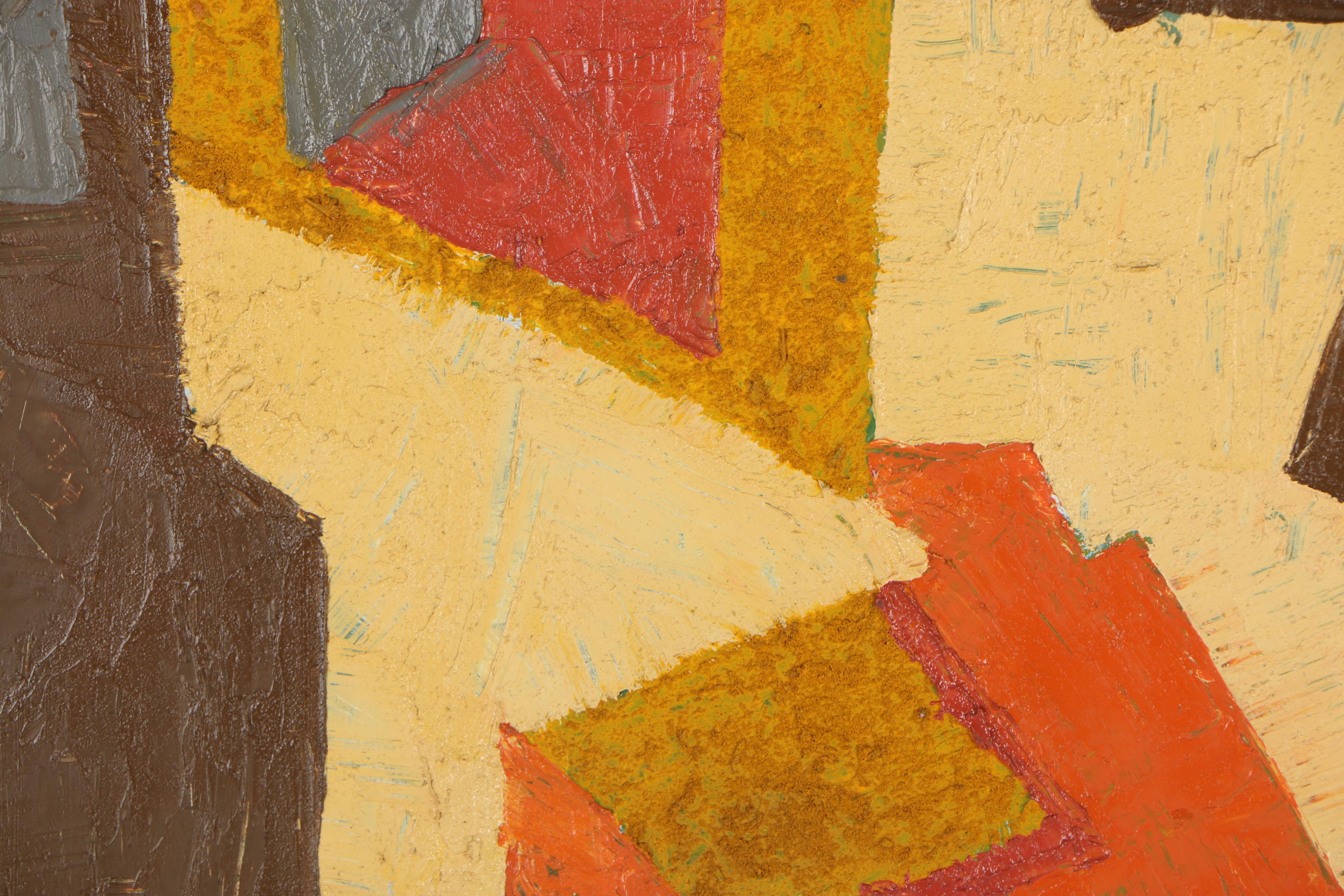 Oscar Murillo Abstract Oil Painting