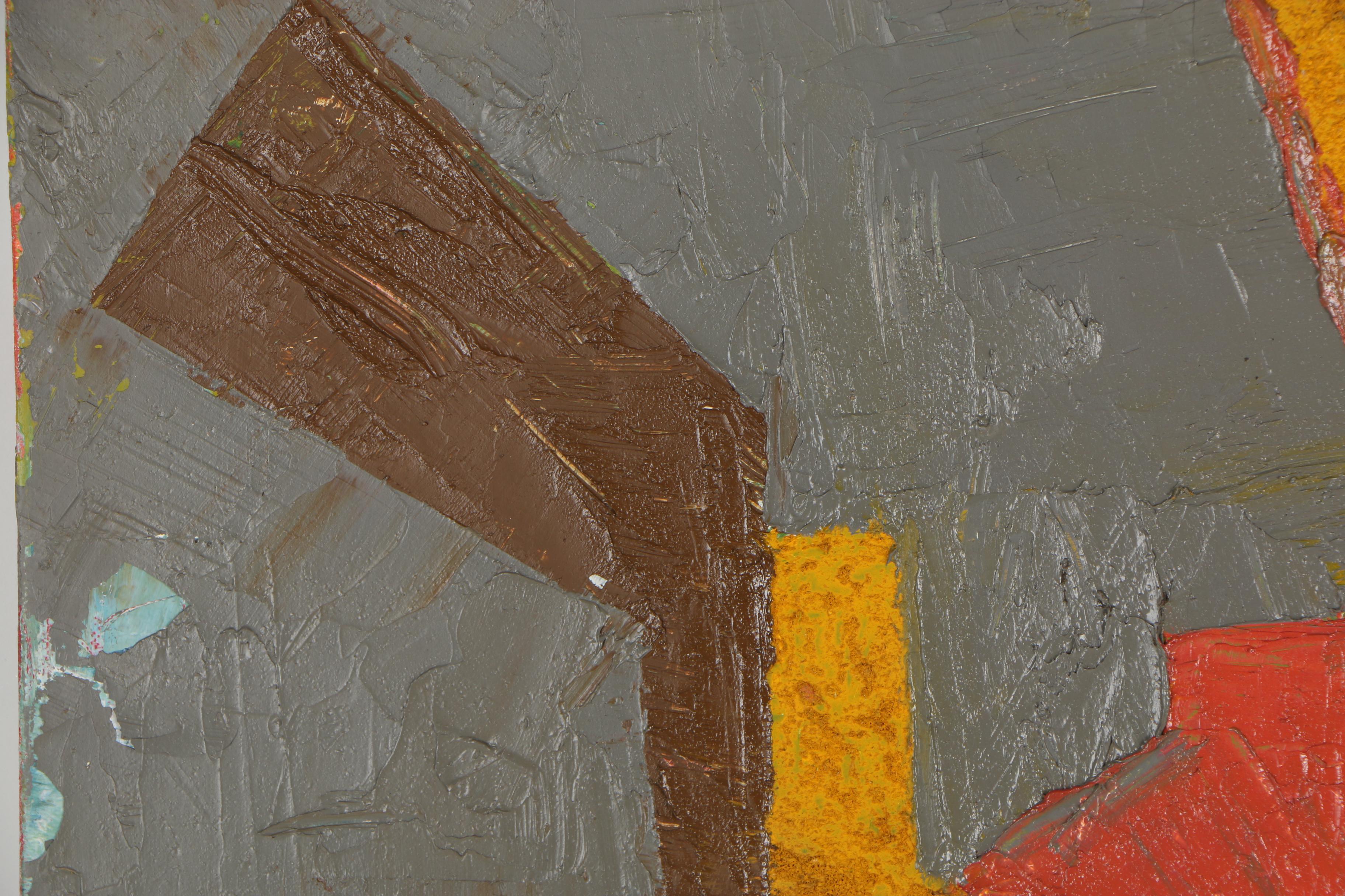 Oscar Murillo Abstract Oil Painting