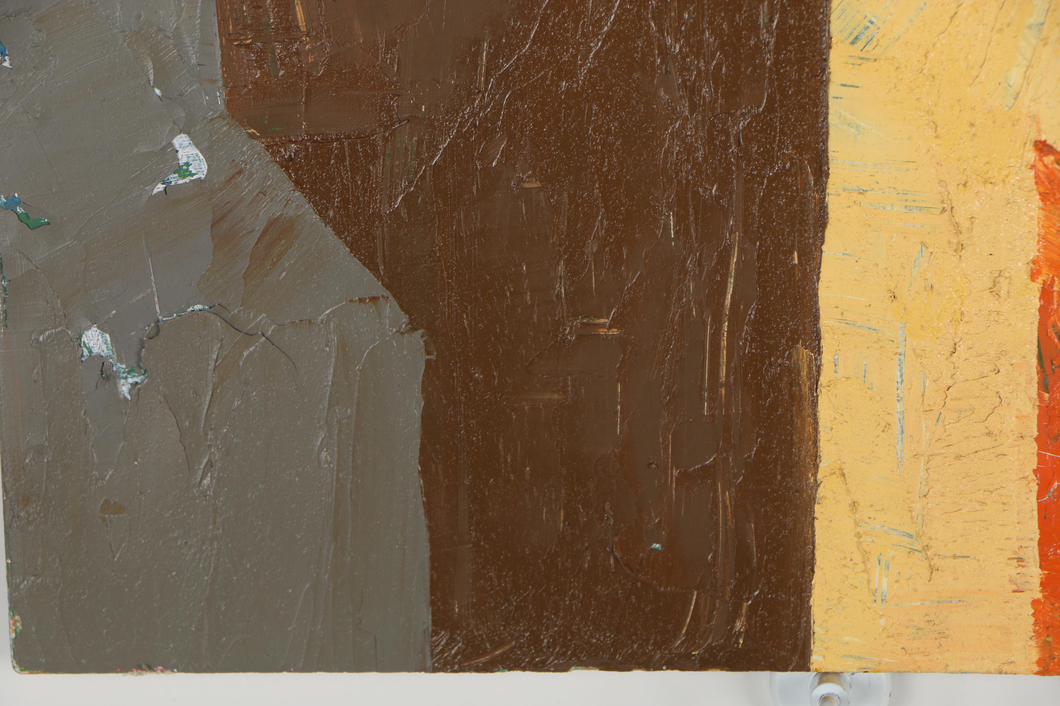 Oscar Murillo Abstract Oil Painting