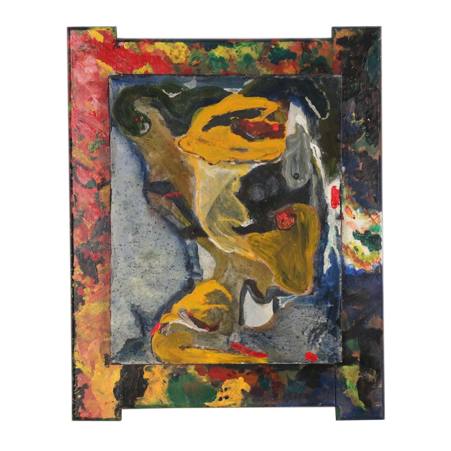 Abstract Oil Painting, 1997