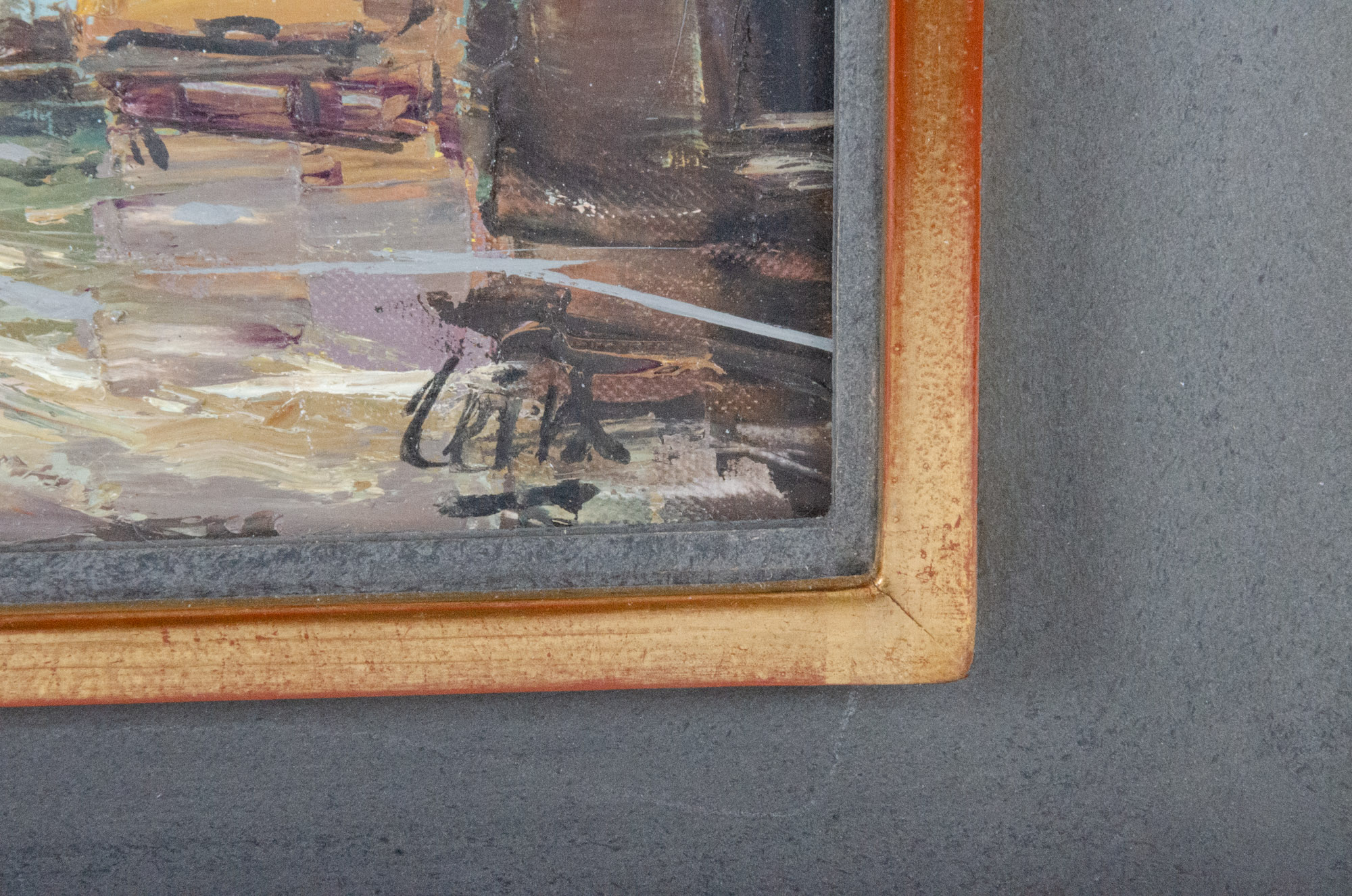 Jose Luis Leiva Sanchez Oil Painting "Les Champs Elysees"