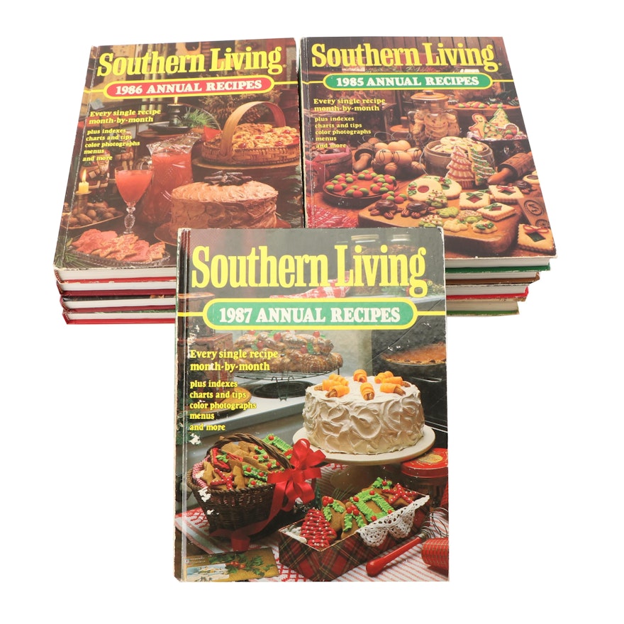"Southern Living" Annual Recipes Cook Books
