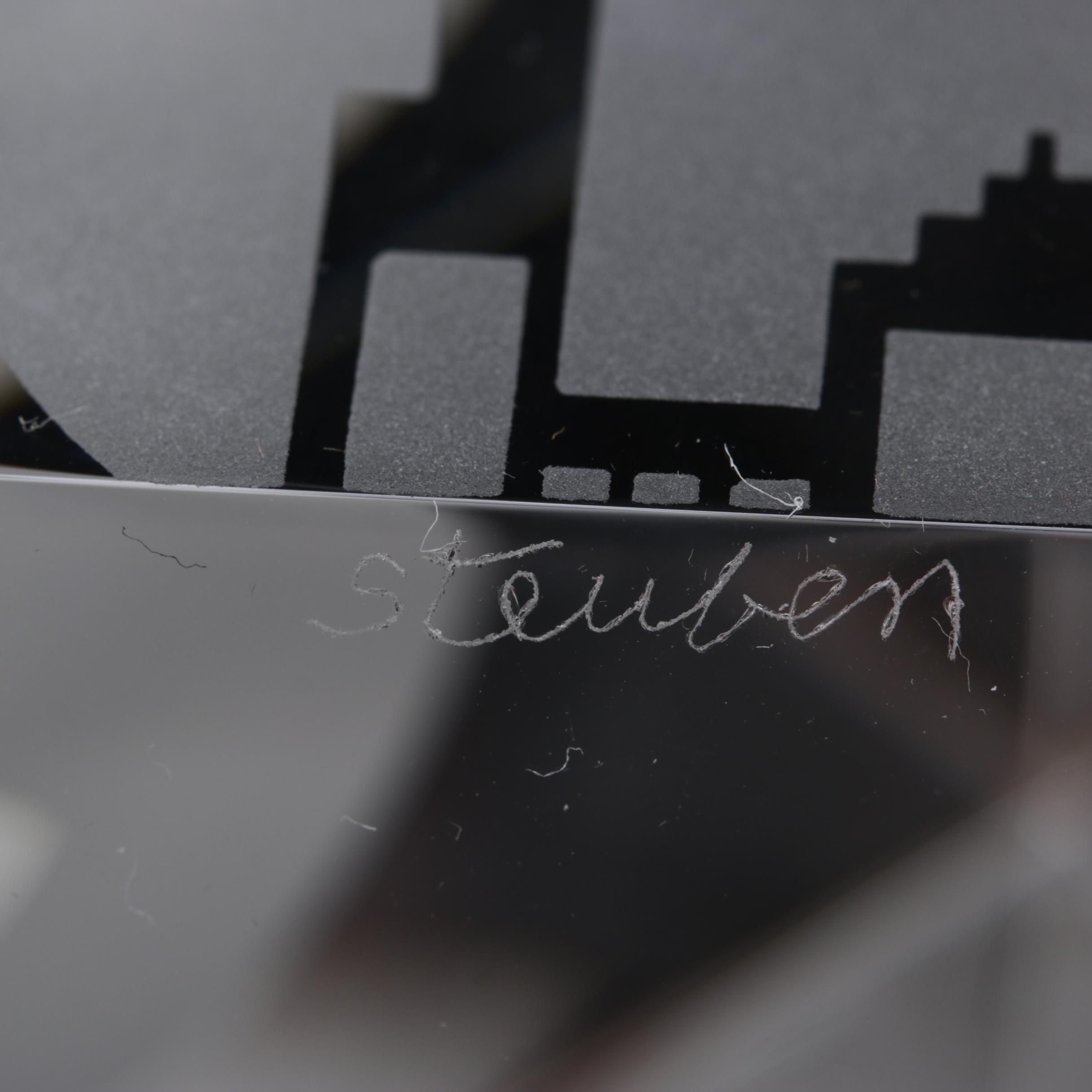 Steuben Art Glass Geometric Paperweights