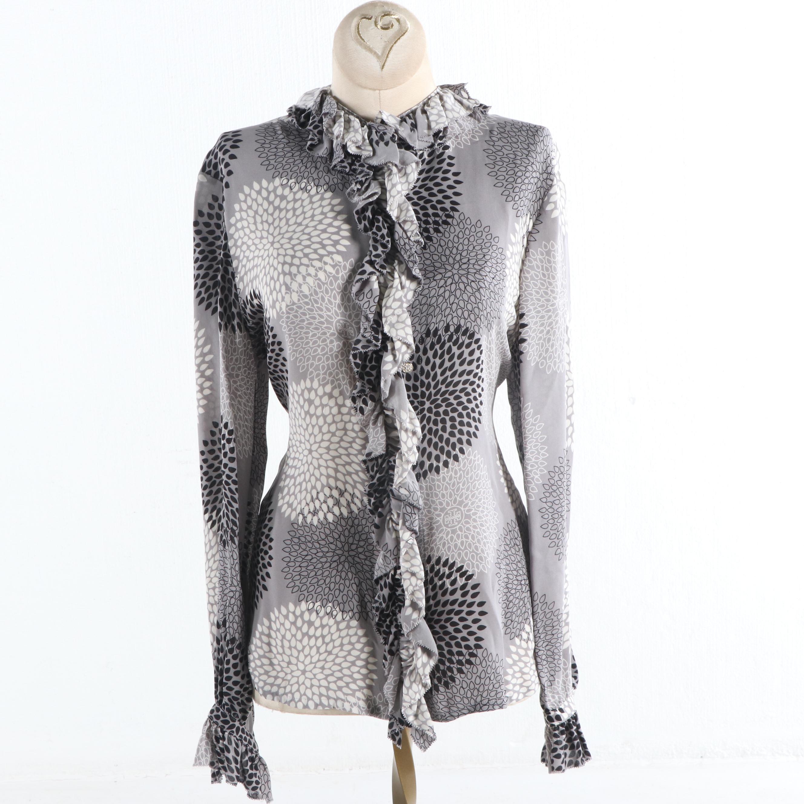 Women's Silk Blouses Featuring Tory Burch