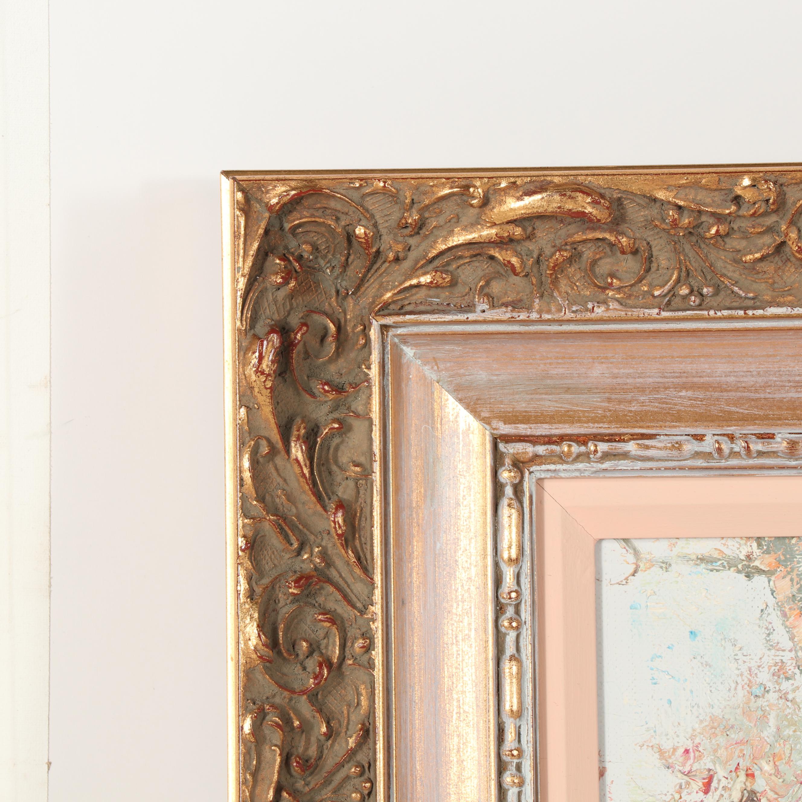 Willi Bauer Oil Painting of a Fox Hunting Scene