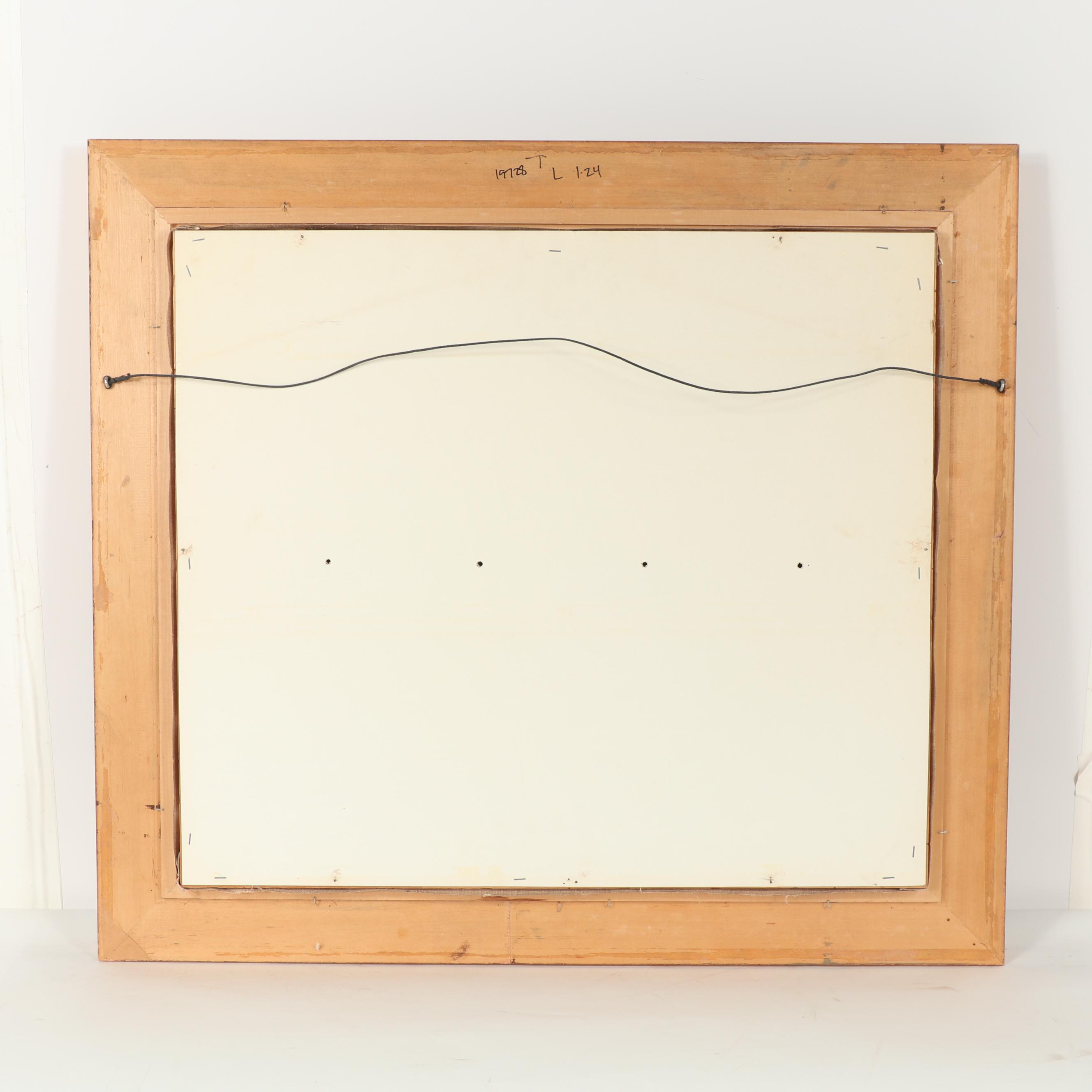 Willi Bauer Oil Painting of a Fox Hunting Scene