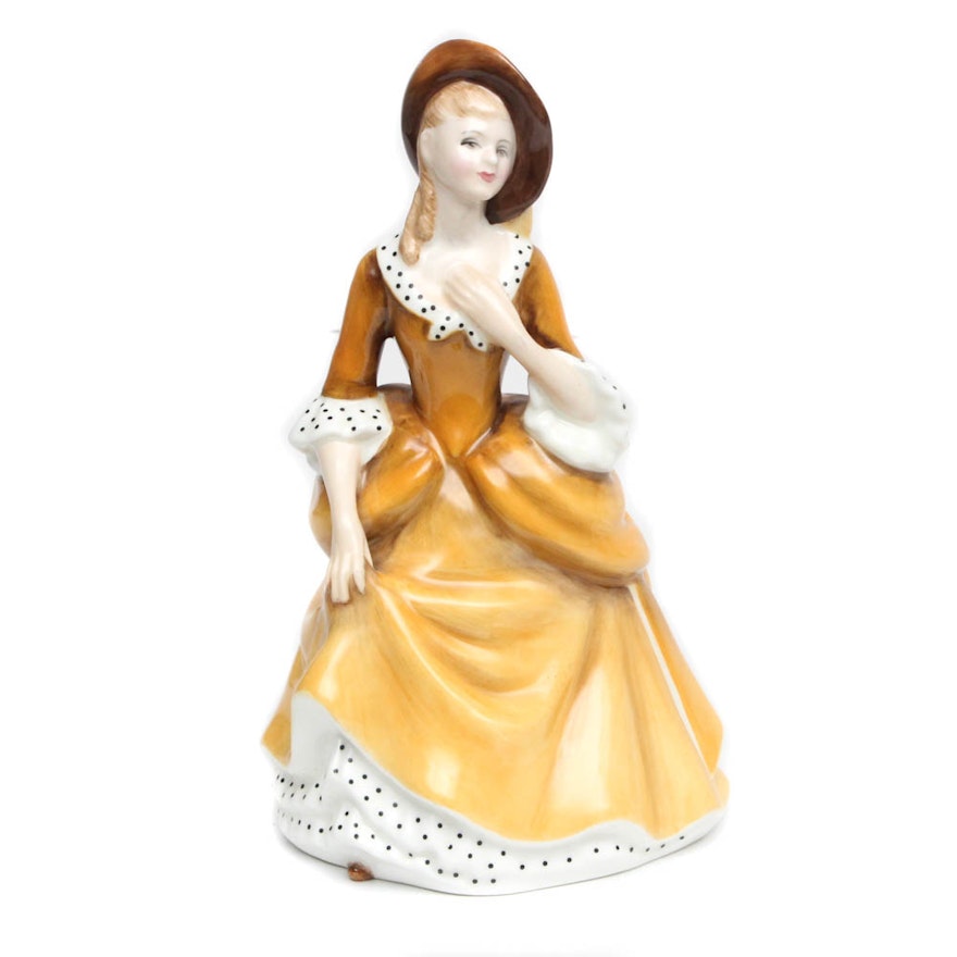 Royal Doulton Porcelain Figurine "Sandra"