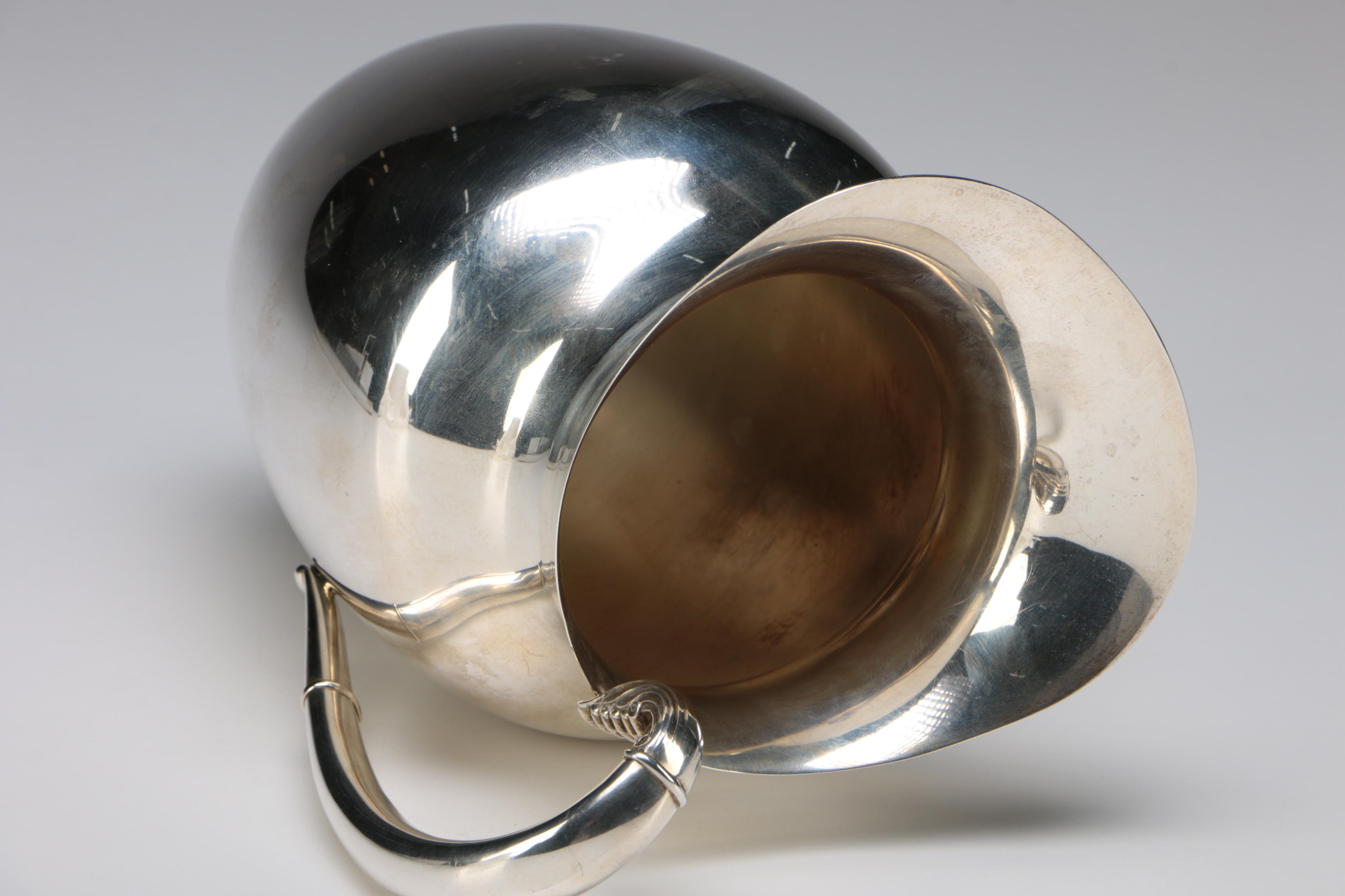 Rogers Sterling Silver Four Pint Pitcher, Circa 1865-1867