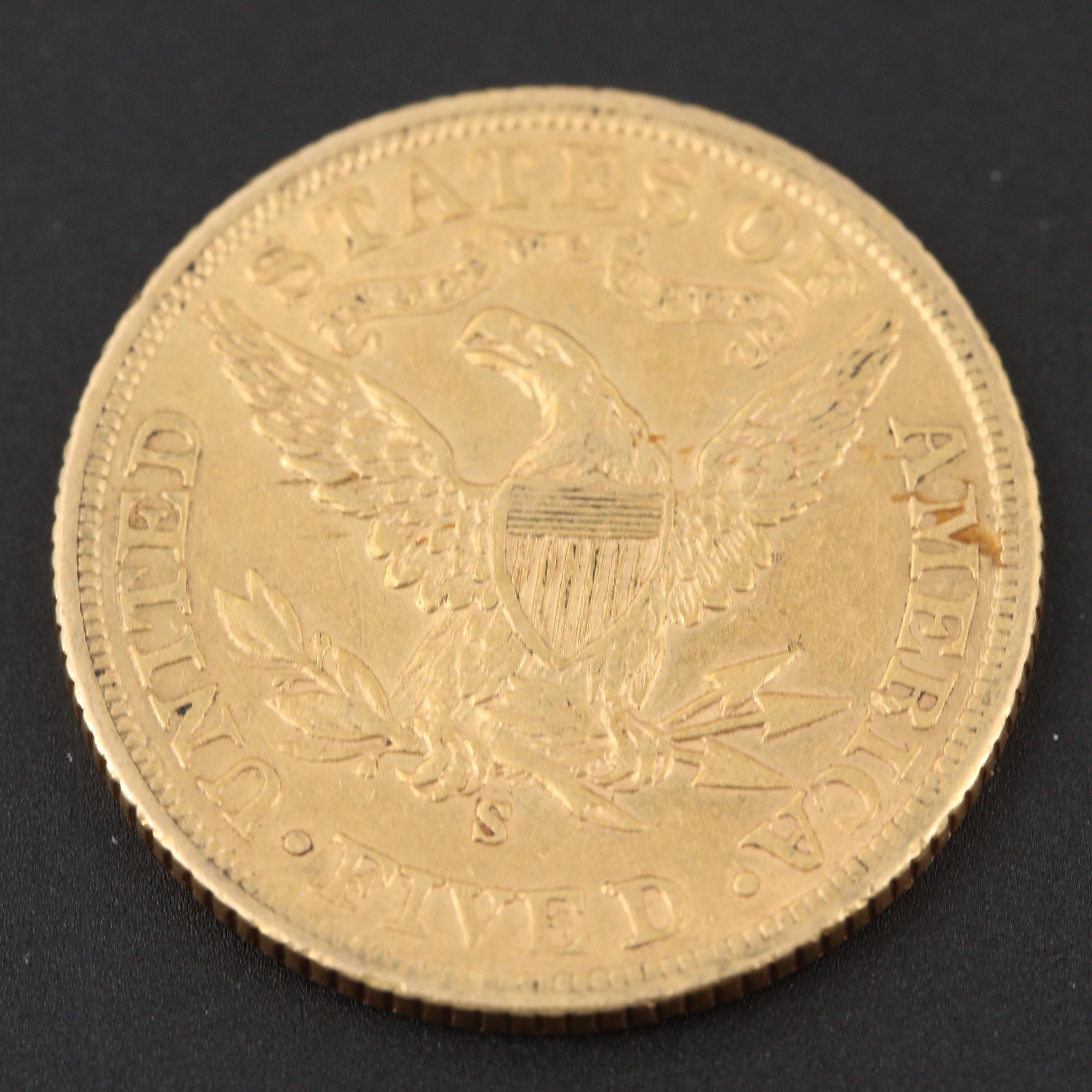 1901-S Liberty Head $5 Gold Coin