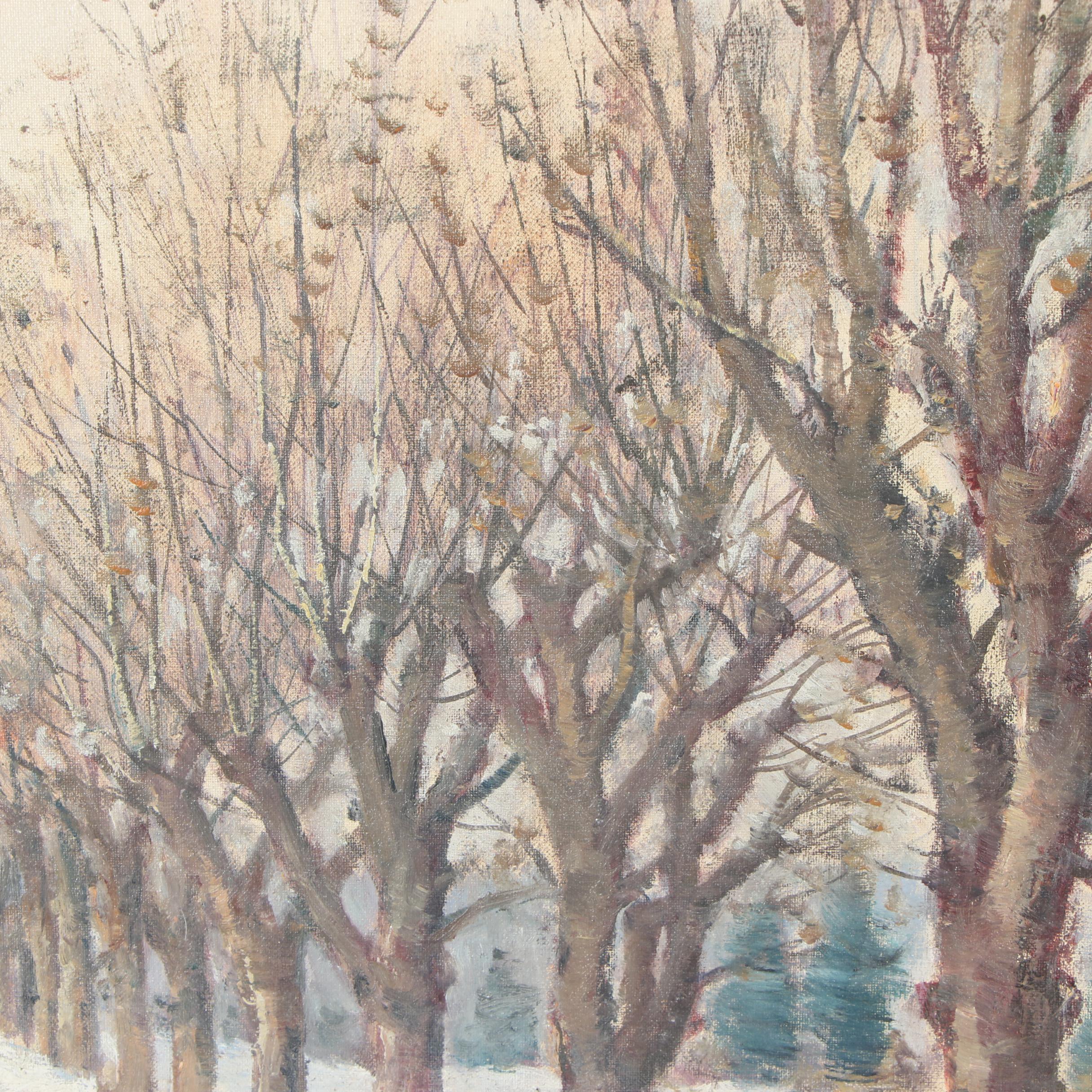 Hubert Bauer Oil Painting "Bohemian Landscape"