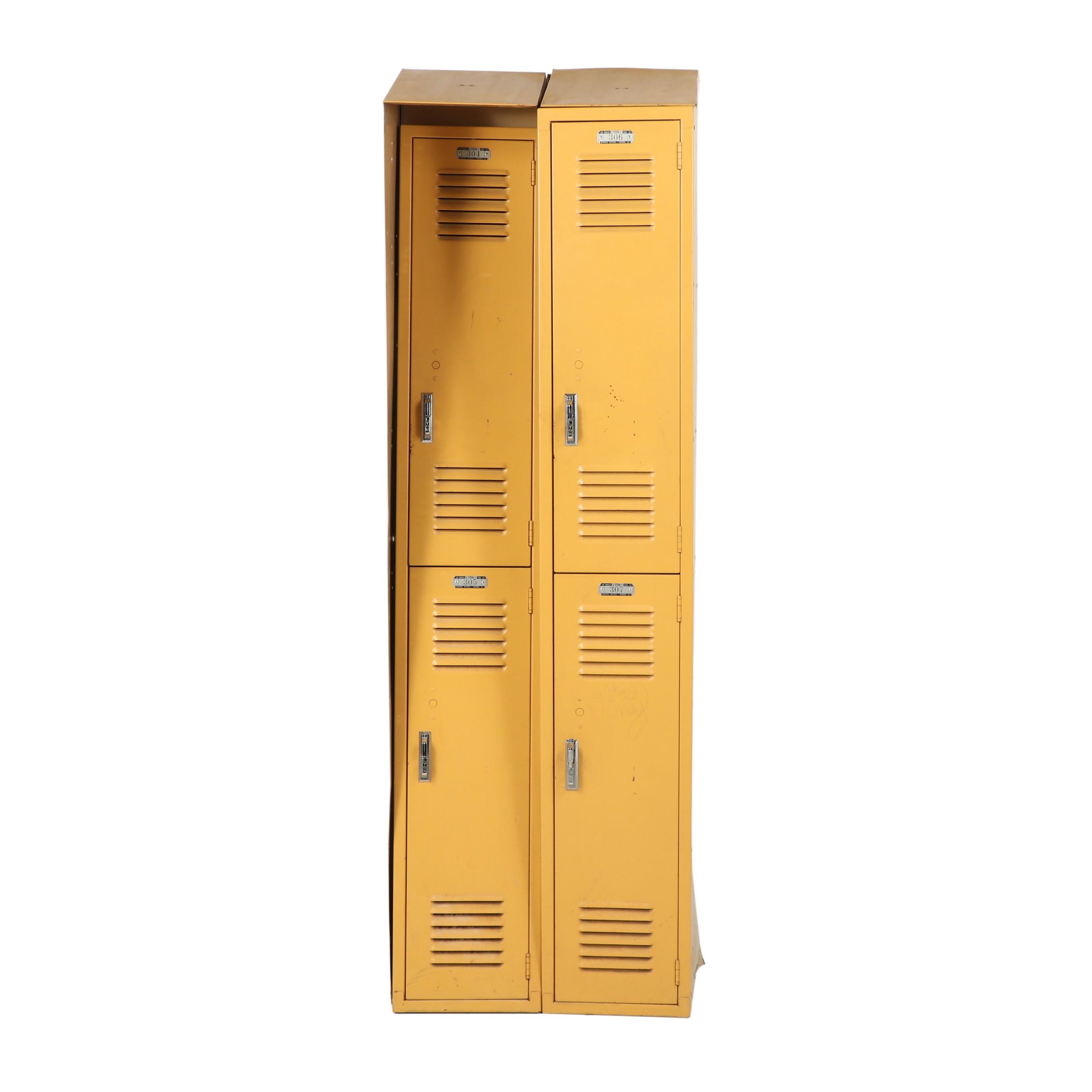 Vintage Lyon Metal Lockers