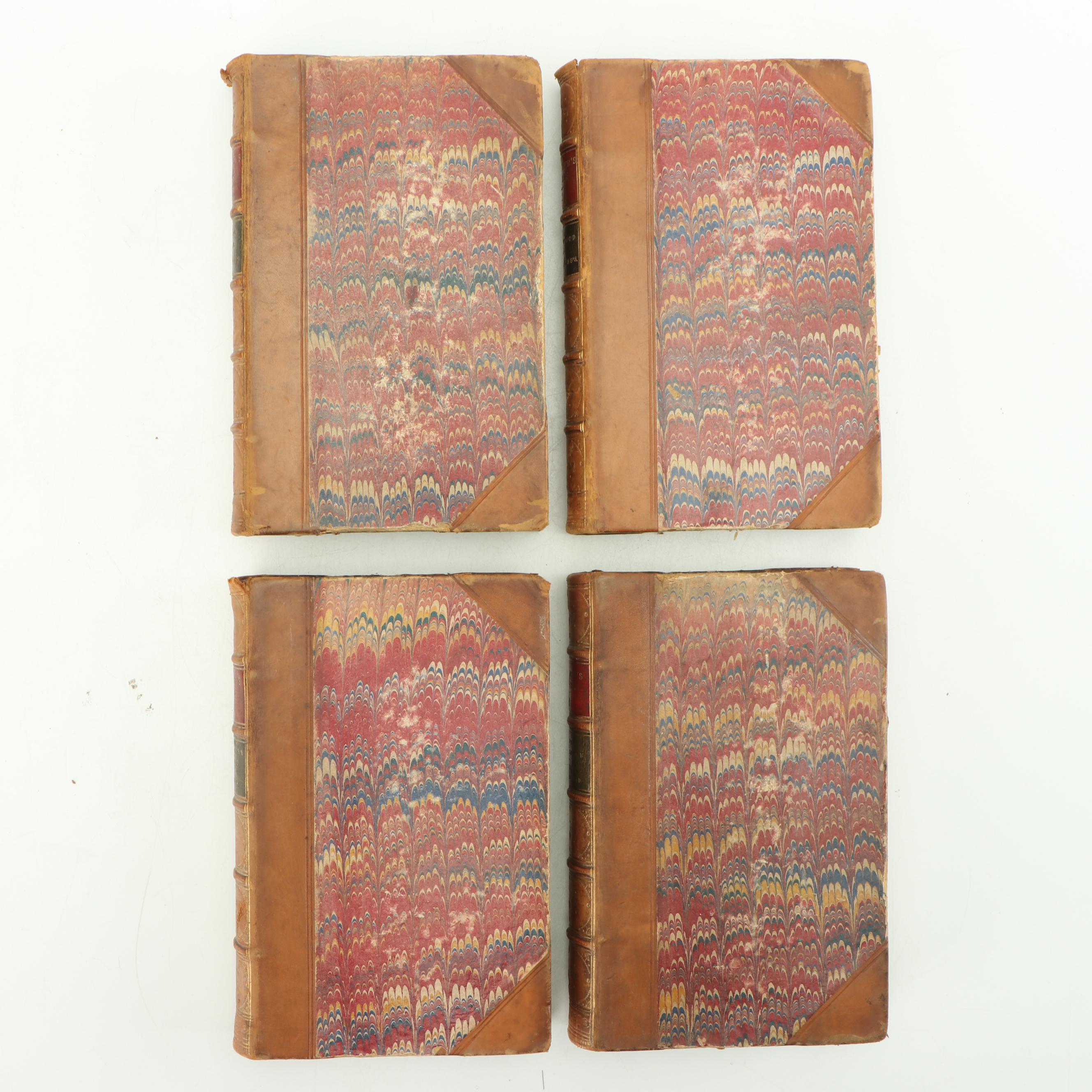 W. Harrison Ainsworth Fiction and Romance Novels, Eight Volume Set