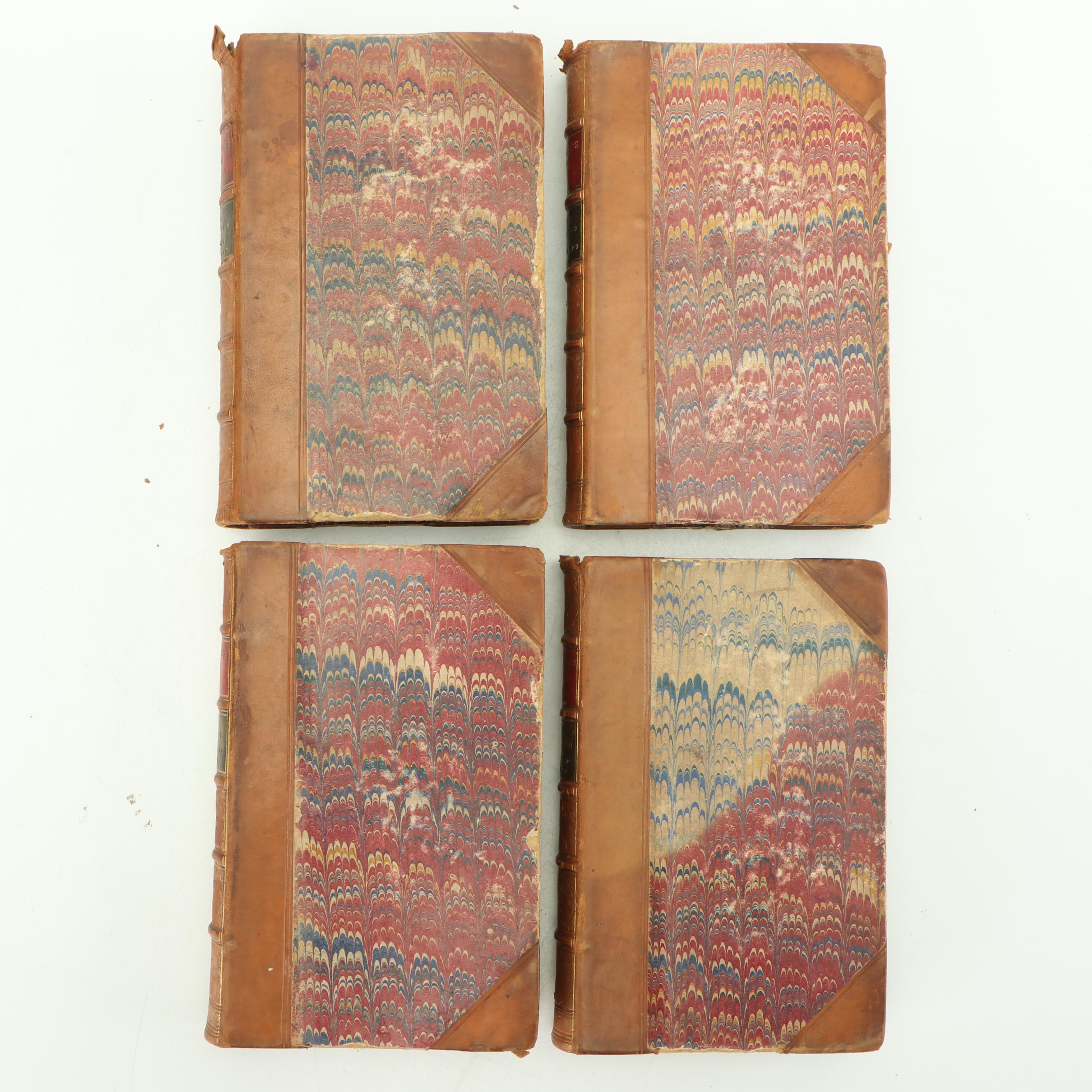 W. Harrison Ainsworth Fiction and Romance Novels, Eight Volume Set