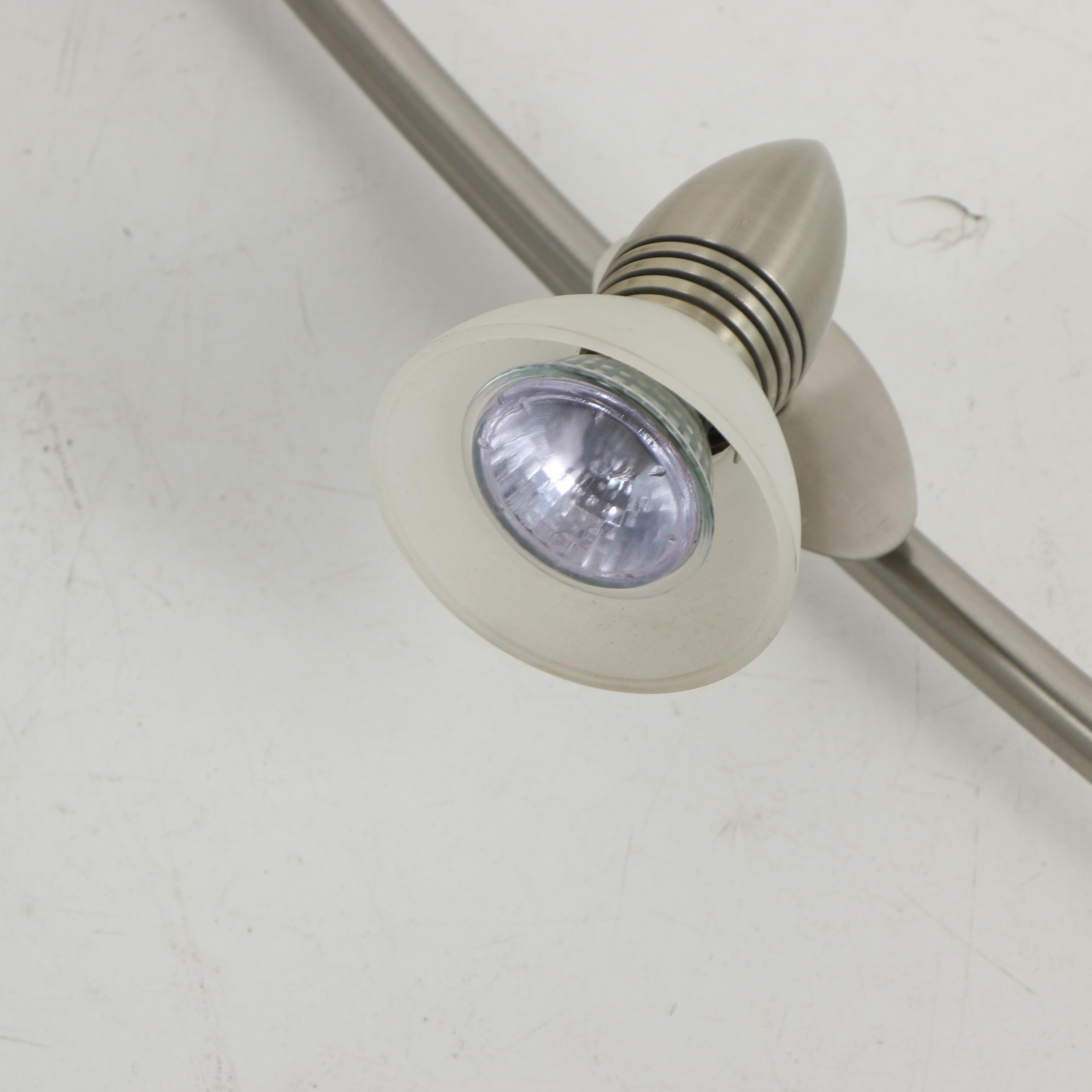 EasyLite 4 Light Spot with Oval Plate and Rotating Arm Pendant Light