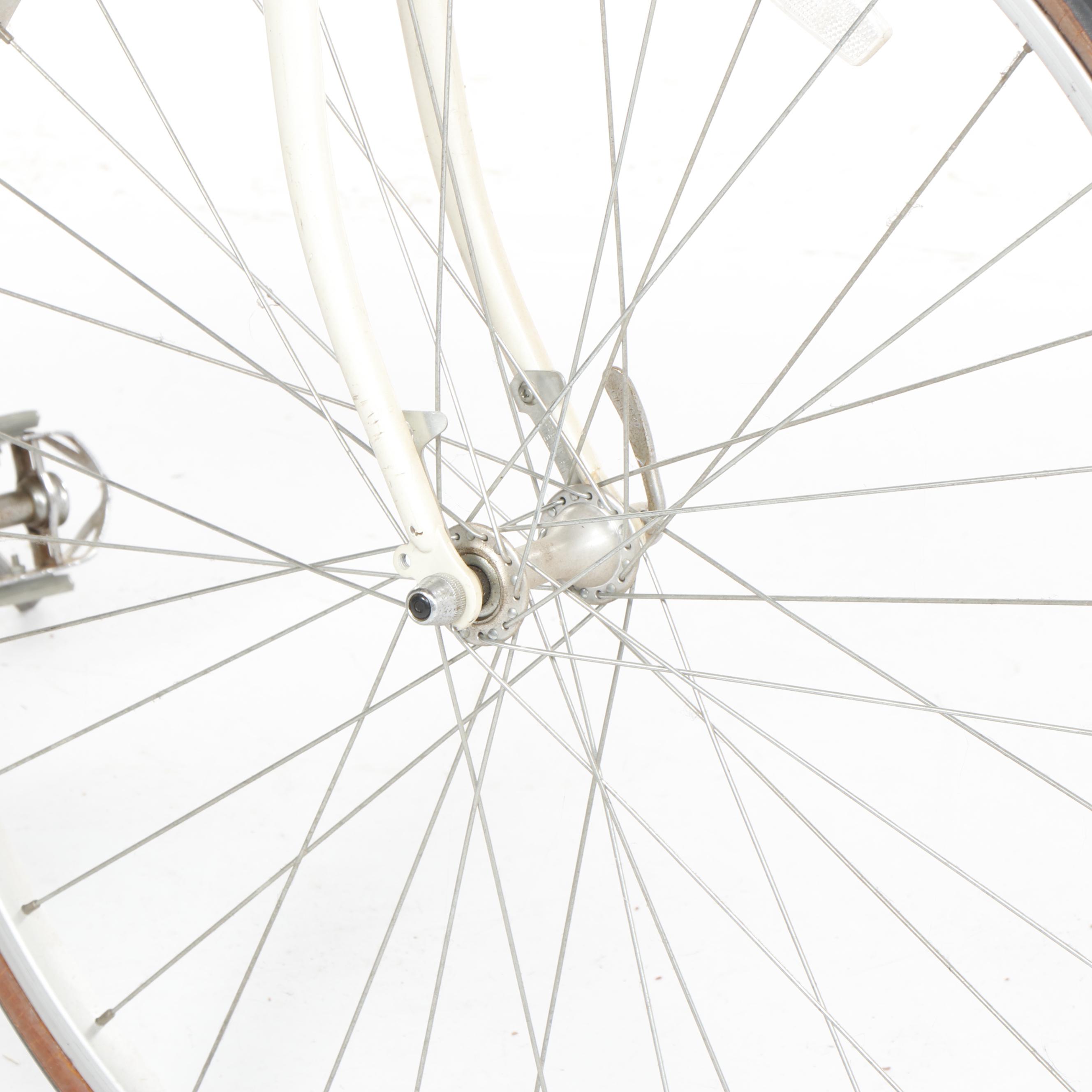 Pearlescent White Schwinn 4130 World Sport Road Bicycle, Circa 1985