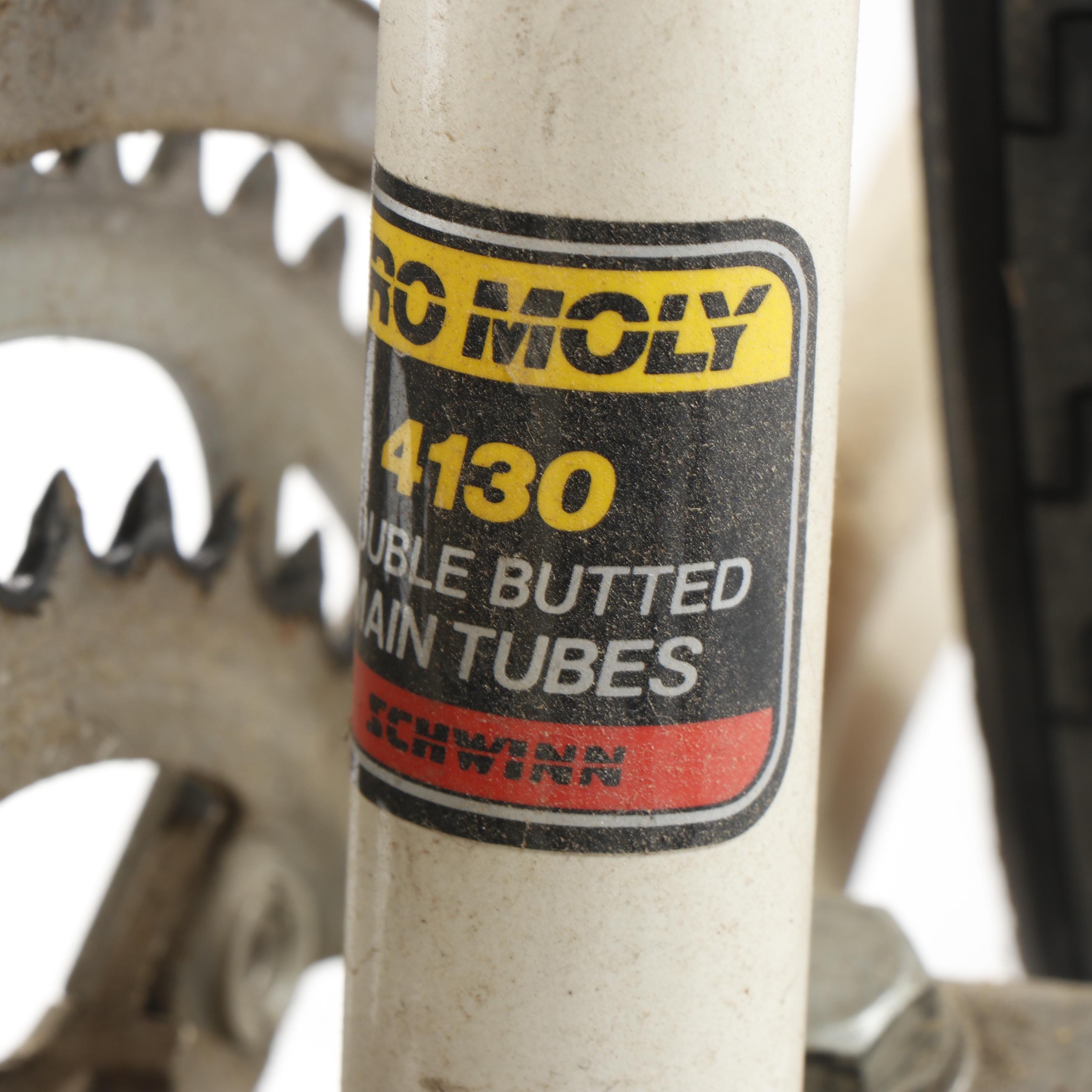 Pearlescent White Schwinn 4130 World Sport Road Bicycle, Circa 1985