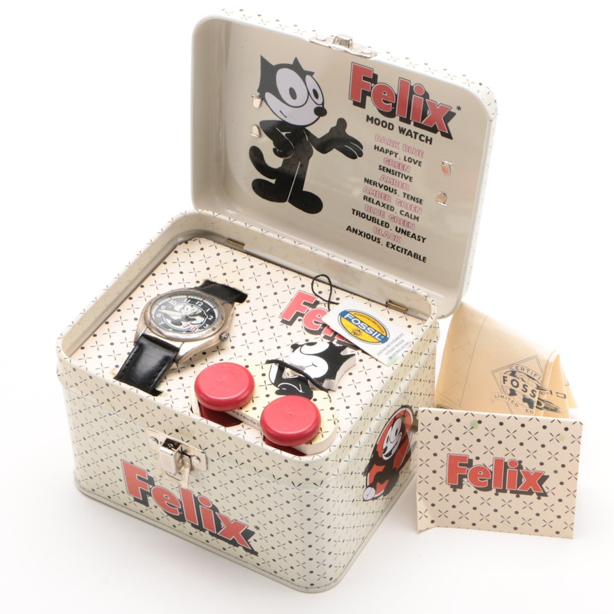 Fossil "Felix the Cat" Limited Edition Mood Watch