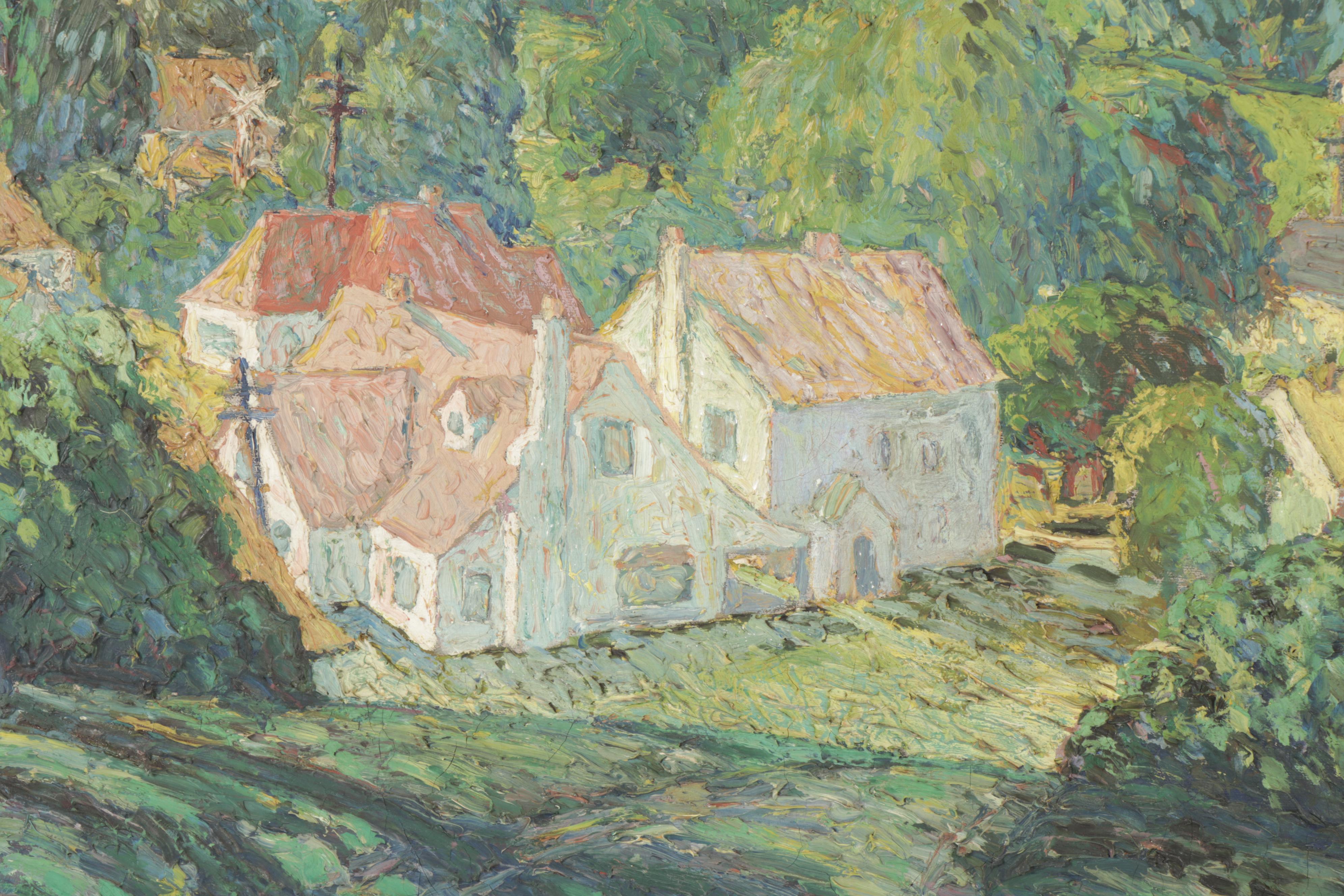 Henry Gilbert Foote Landscape Oil Painting