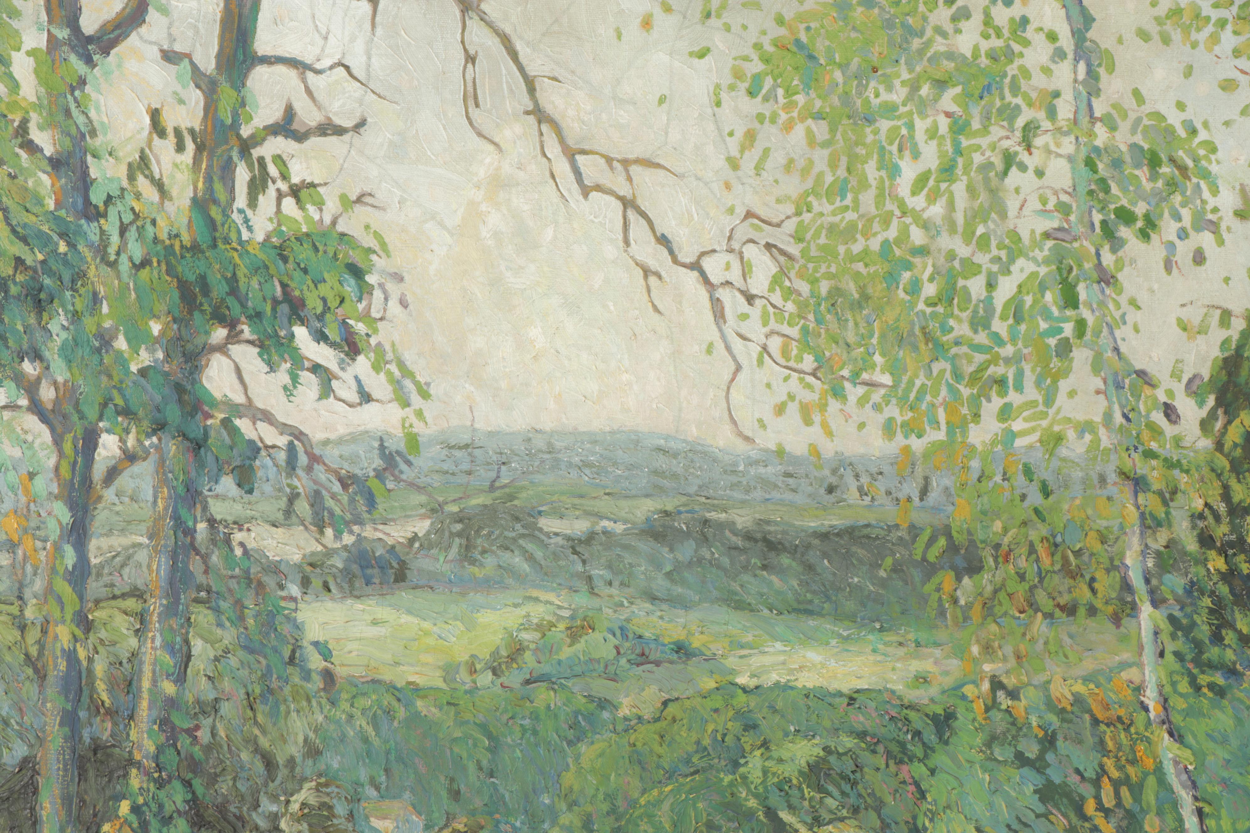 Henry Gilbert Foote Landscape Oil Painting