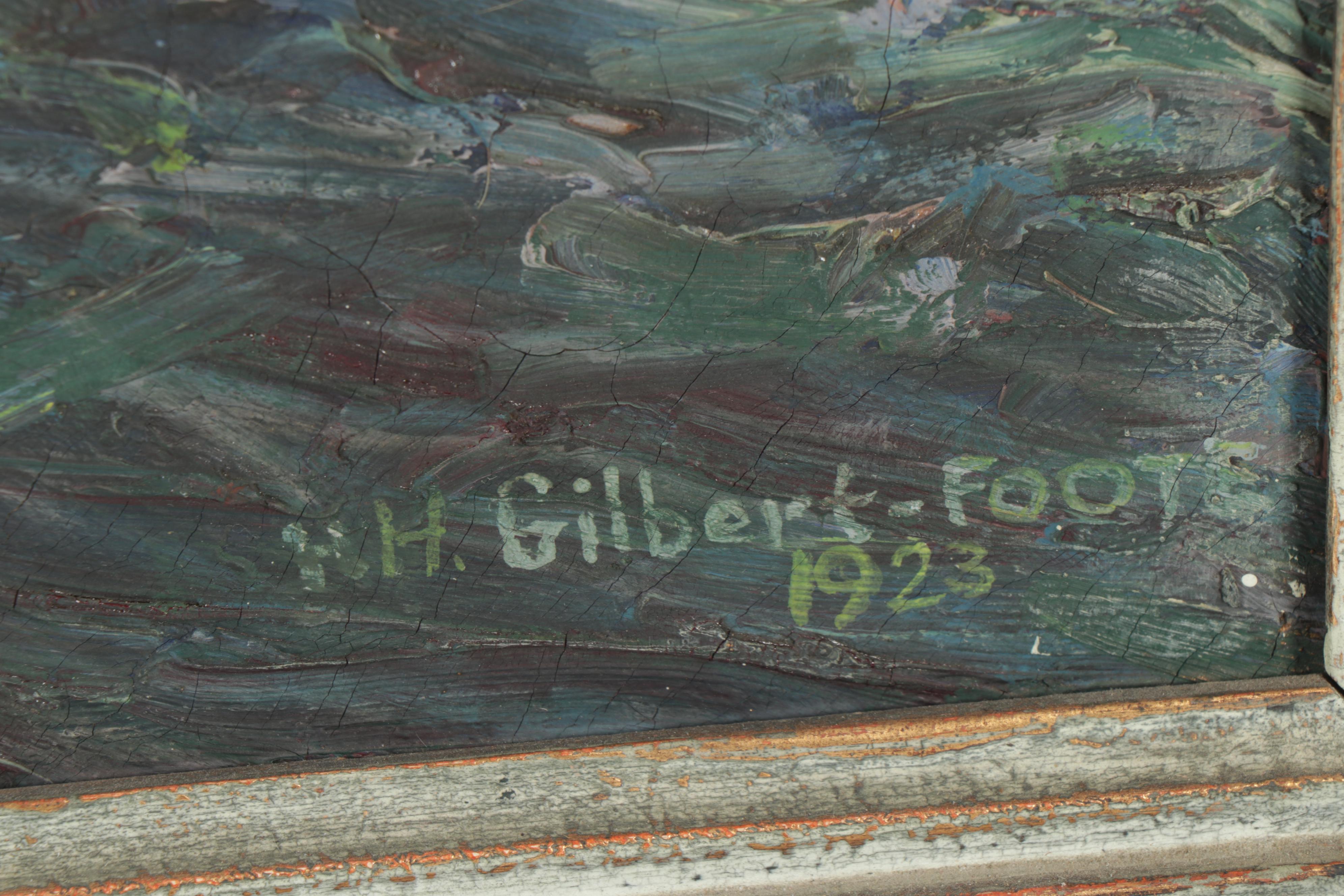 Henry Gilbert Foote Landscape Oil Painting