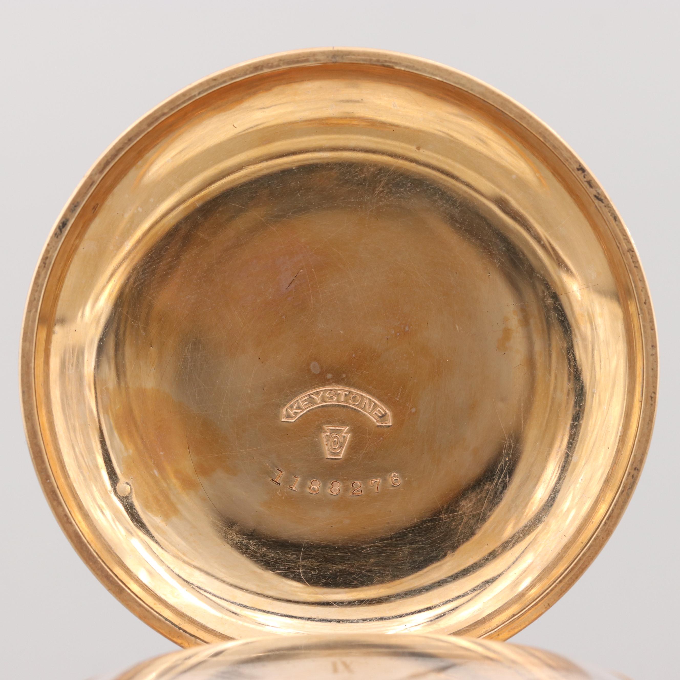 A.W.Co. Waltham Gold Filled Pocket Watch, 1881
