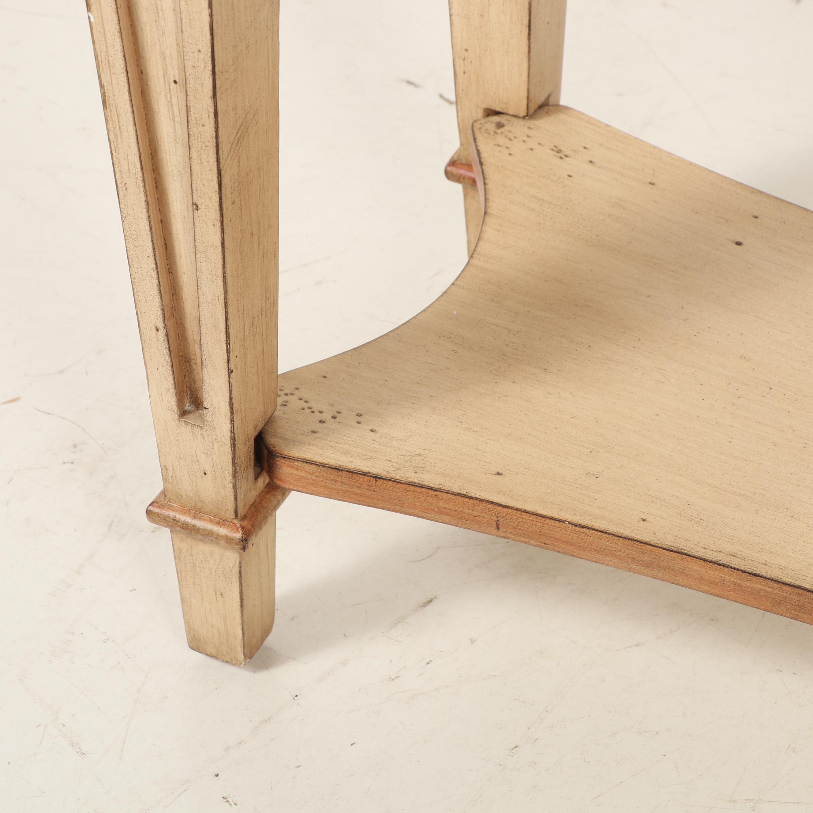 Contemporary Painted Console Table